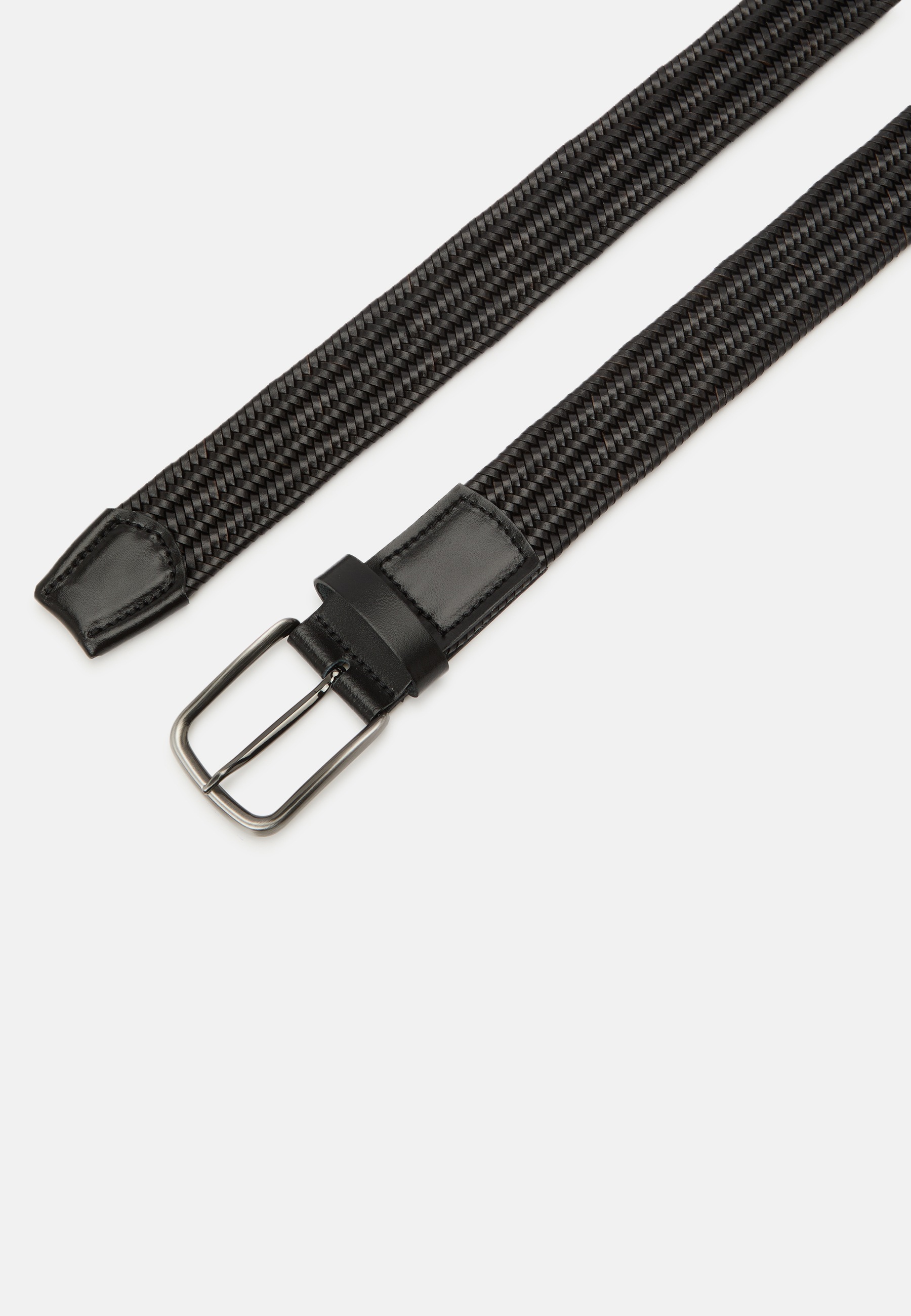 Ledergürtel LLOYD MEN’S BELTS "Lloyd Belts Herrengürtel 0258", Herren, Gr. 105, schwarz, Leder, Gürtel Ledergürtel 3