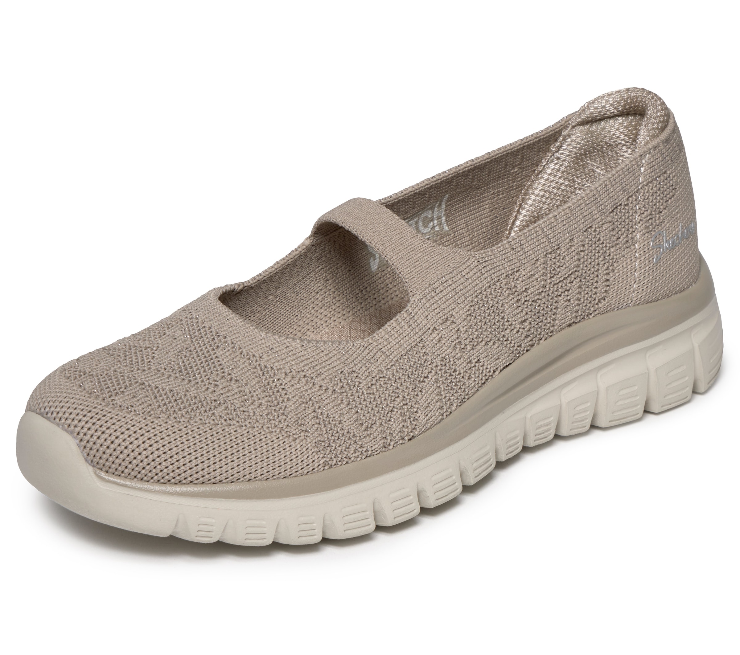 Skechers Ballerina »GRACEFUL«  Freizeitschuh, Schlupfschuh, Slipper mit Stretch-Fit