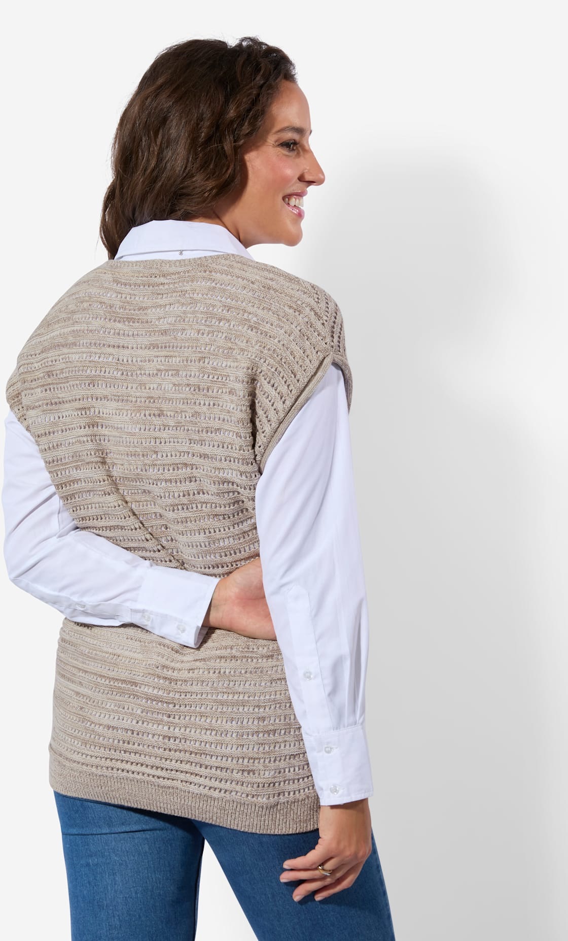 Casual Looks Pullunder Sand Size 54 2
