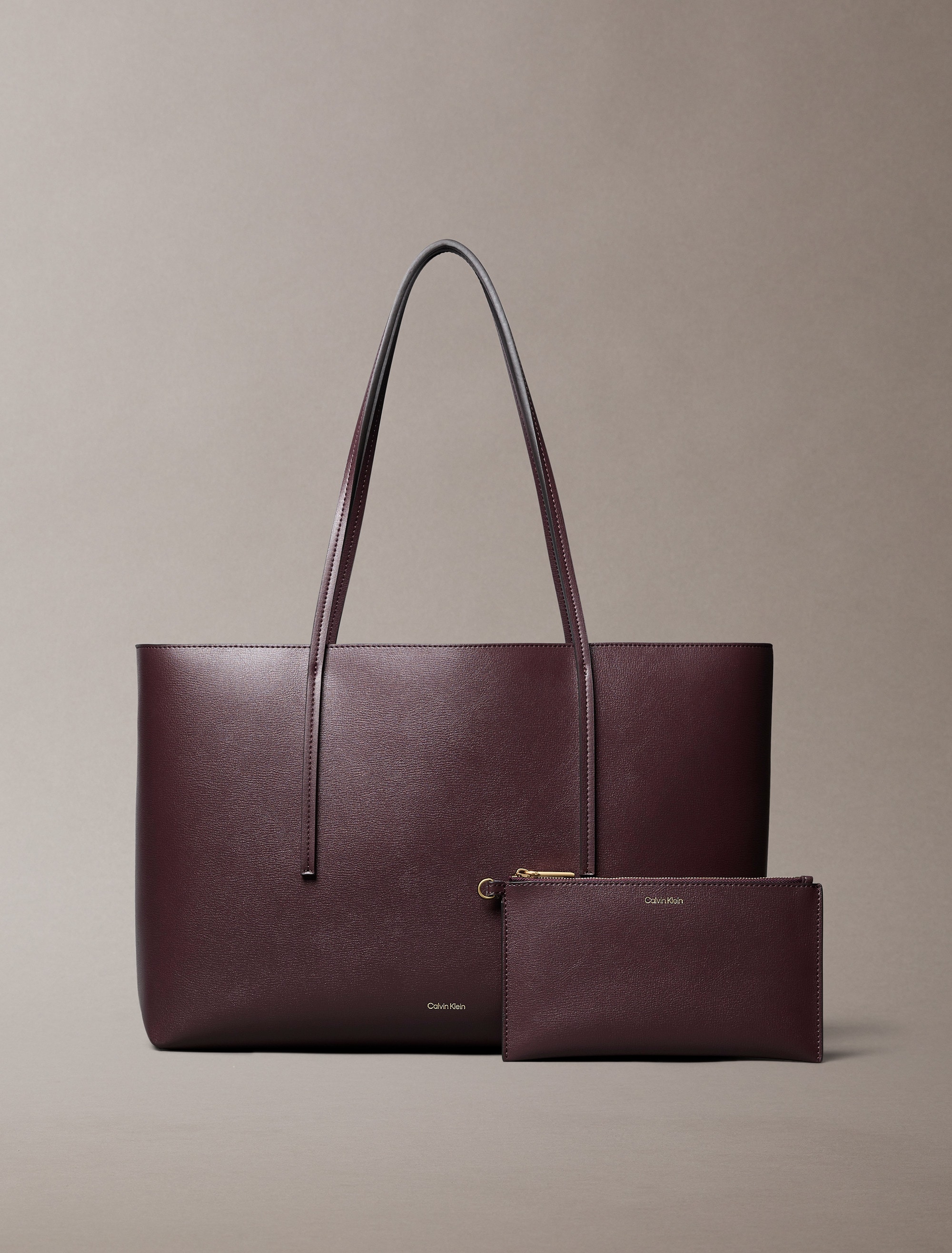 Calvin Klein Henkeltasche "FOIL LOGO TOTE W/POUCH", (2 tlg.), Damen-Schulte günstig online kaufen