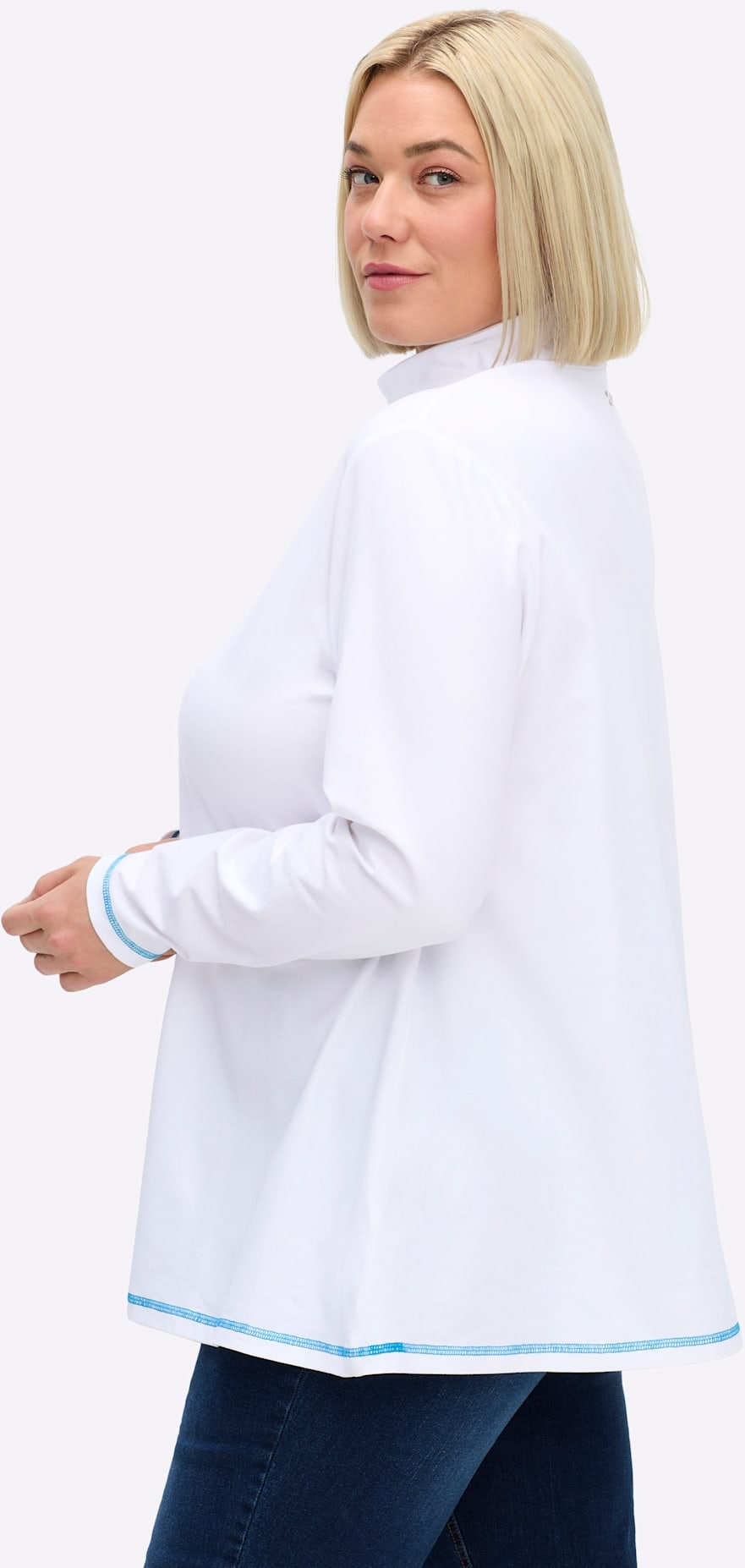 Sheego Rollkragenshirt »Rollkragen-Shirt« 1 Stk.