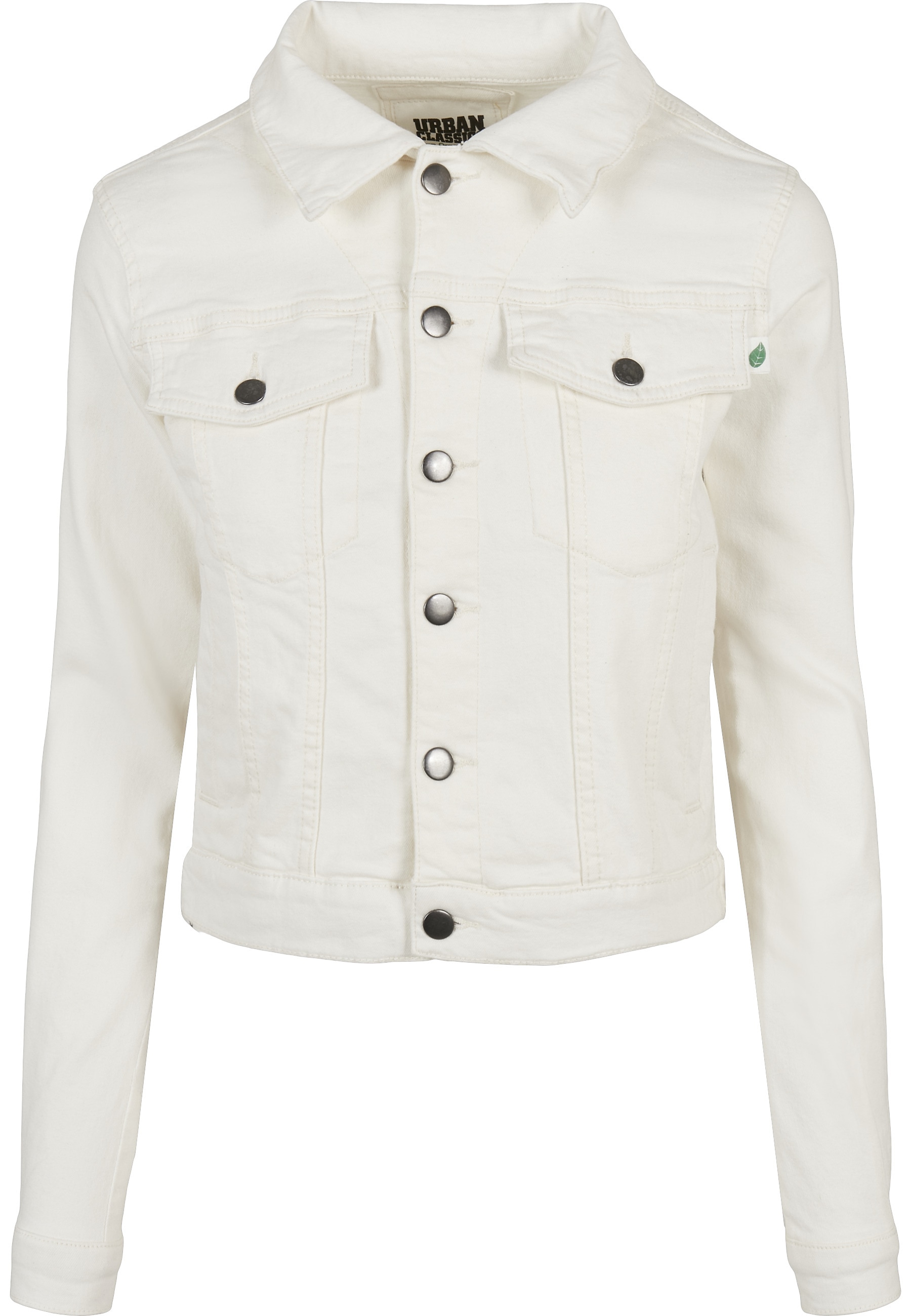 URBAN CLASSICS Jeansjacke "Urban Classics Damen Ladies Organic Denim Jacket günstig online kaufen