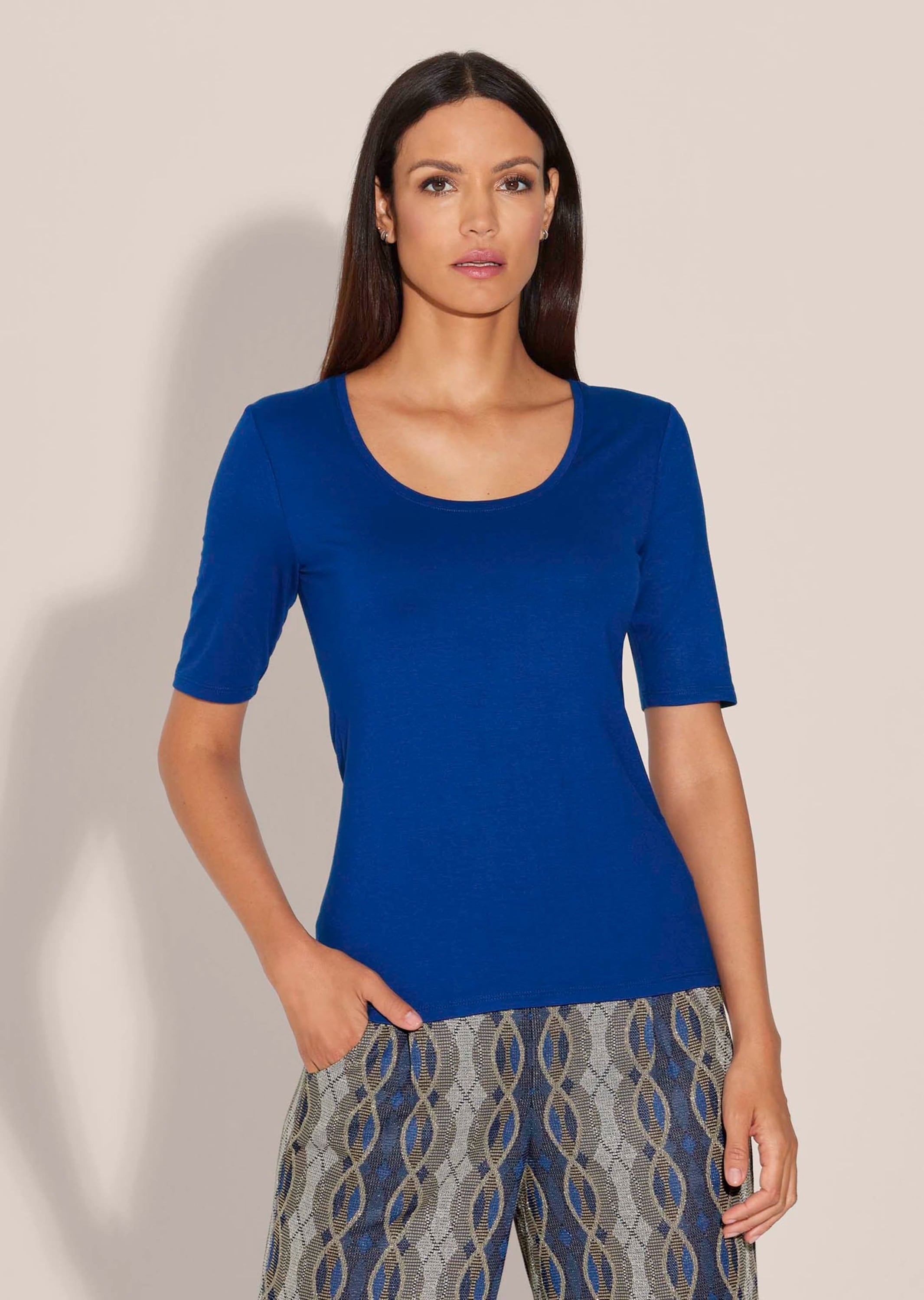 MADELEINE Kurzarmshirt »Shirt Shirt mit Halbarm«