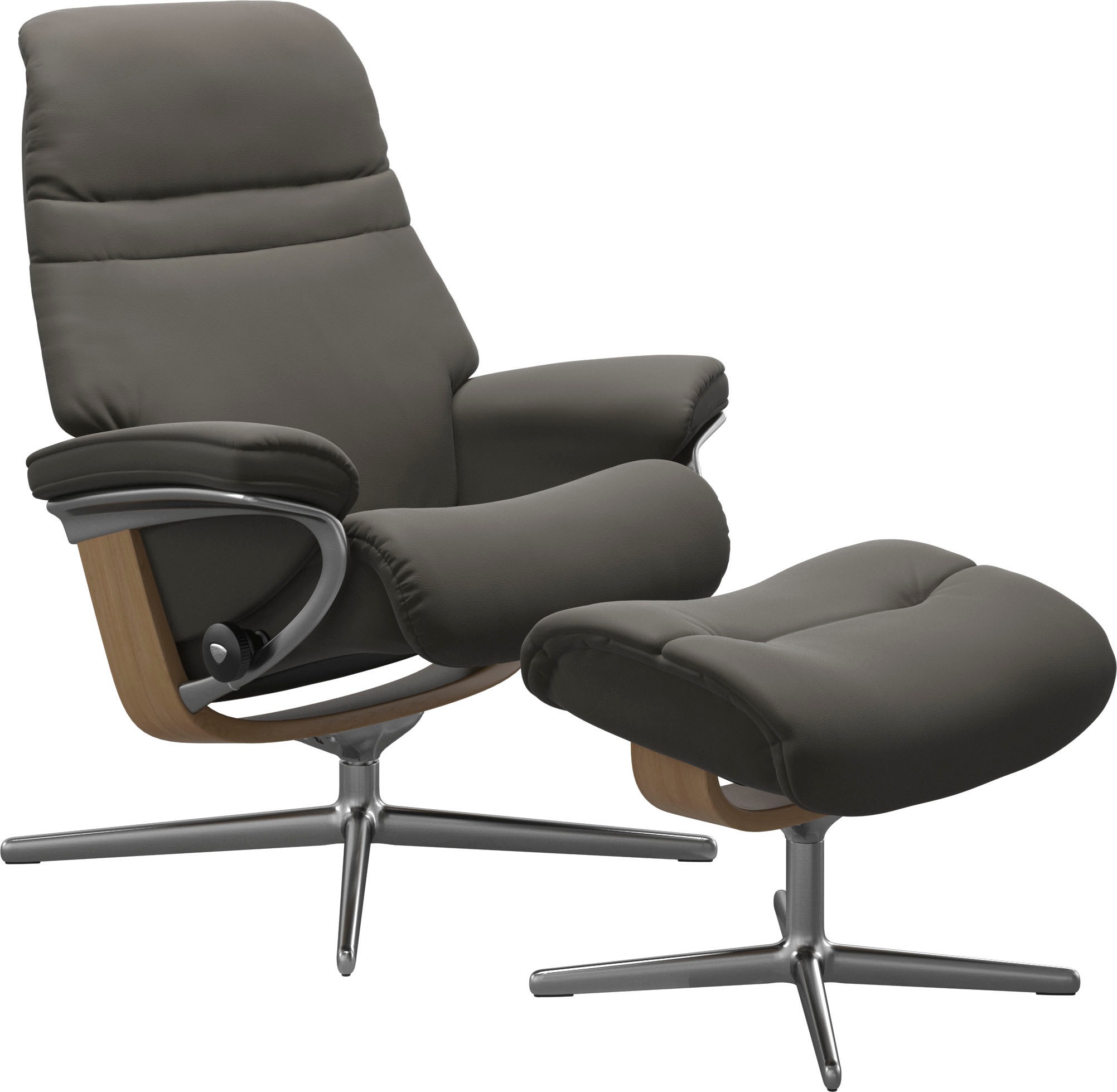 Stressless Relaxsessel "Sunrise", mit Cross Base, Größe S, M & L, Holzakzen günstig online kaufen