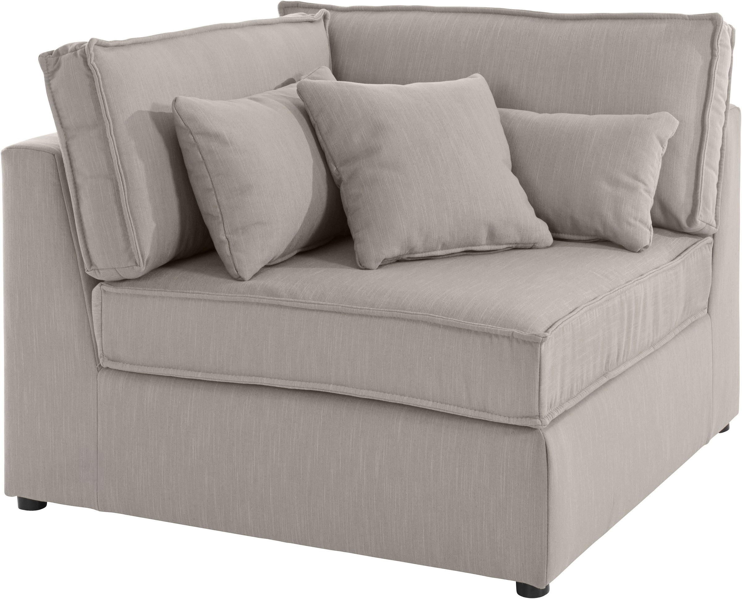 RAUM.ID Sofa-Eckelement »Florid«, Teil eines Modulsofas, fester Sitzkomfort, auch in Cord