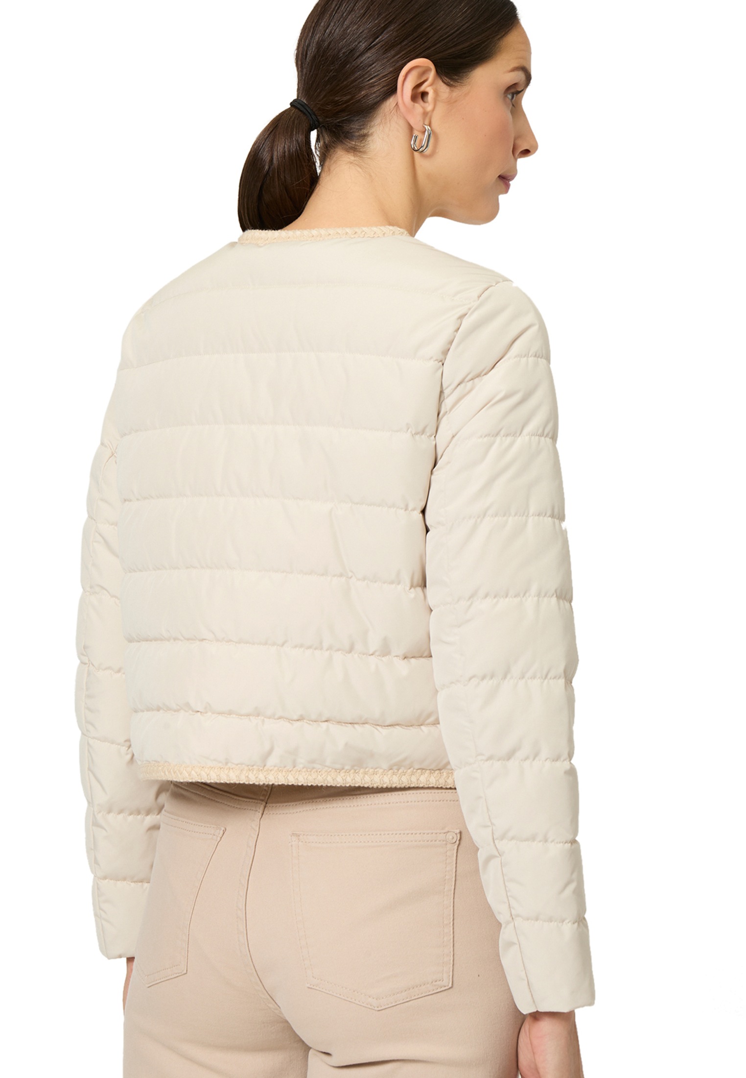 Zero Steppjacke »zero Steppjacke mit Knopfleiste«