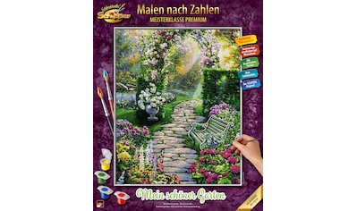 Malen nach Zahlen »Meisterklasse Premium - Mein schöner Garten«
