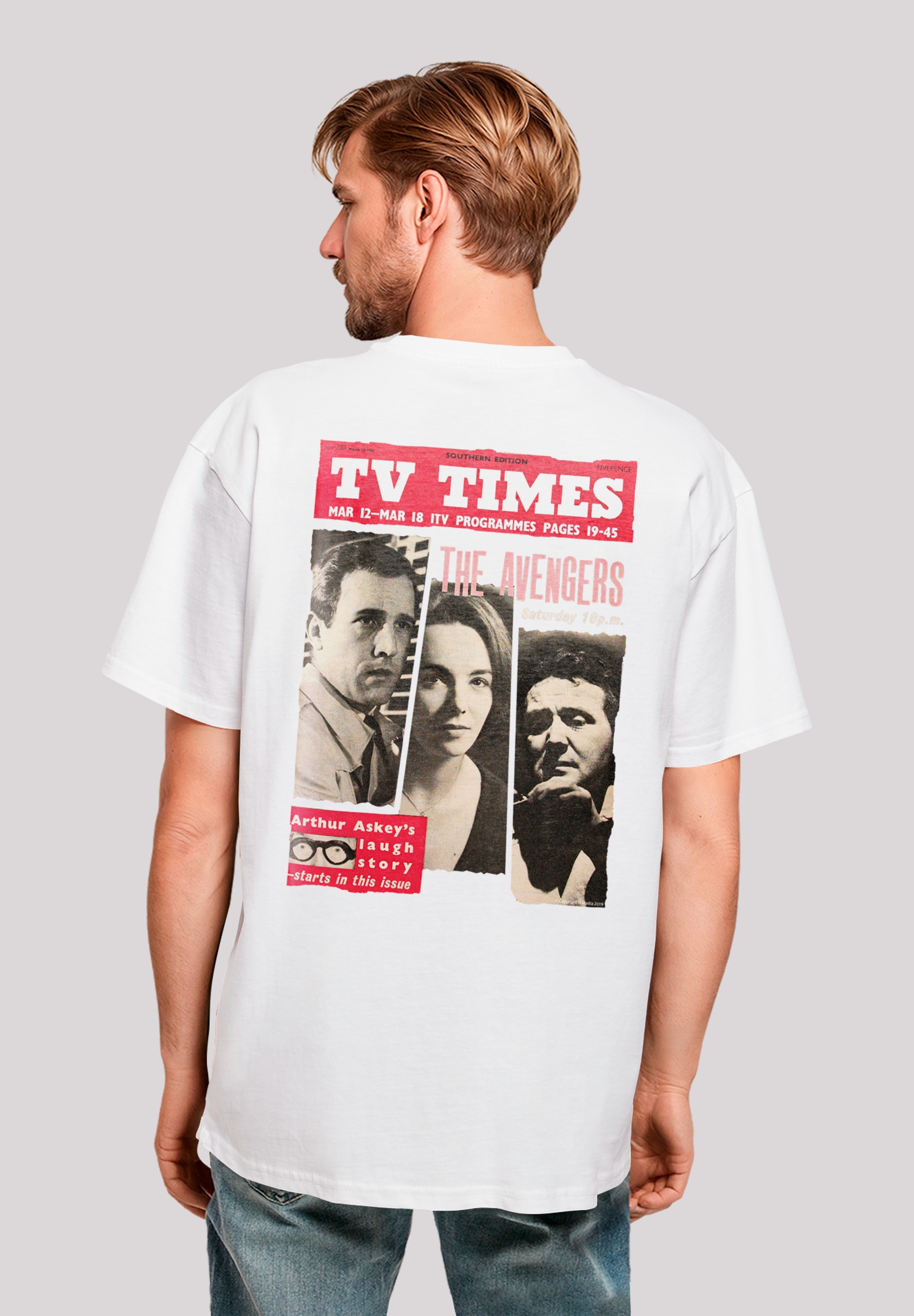 F4NT4STIC T-Shirt "TV Times The Avengers 1961 Cover", Premium Qualität günstig online kaufen