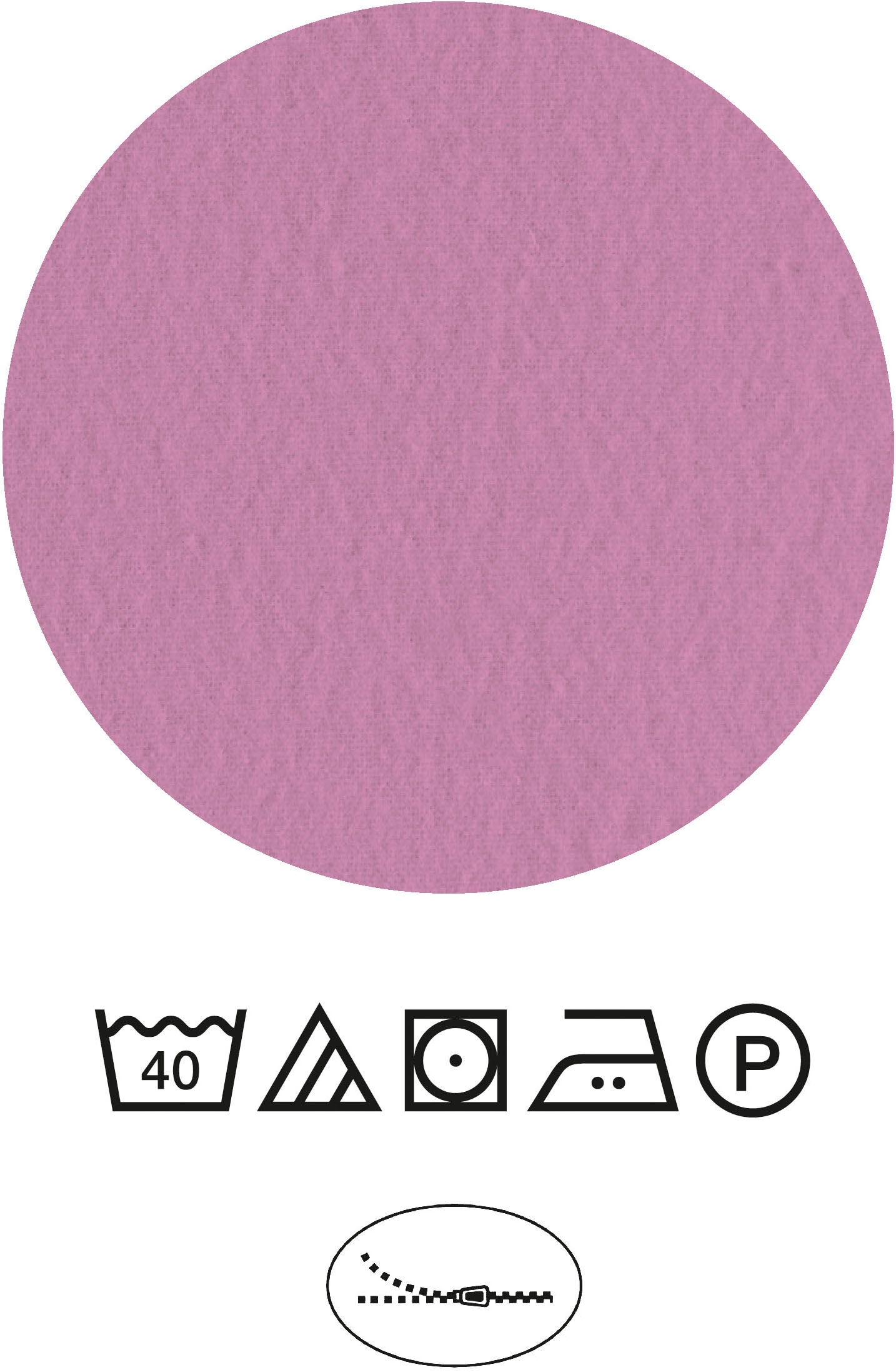 Castell - Markenbettwäsche Bettwäsche »0351110«, Poly-Cotton, wohlig warm, pflegeleicht, atmungsaktiv, Reißverschluss