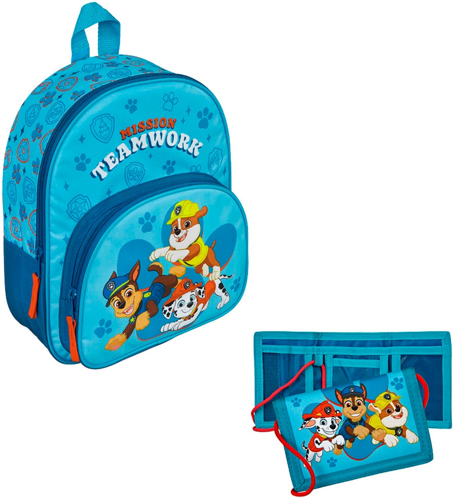 UNDERCOVER Kinderrucksack »Paw Patrol«, inklusive Geldbeutel
