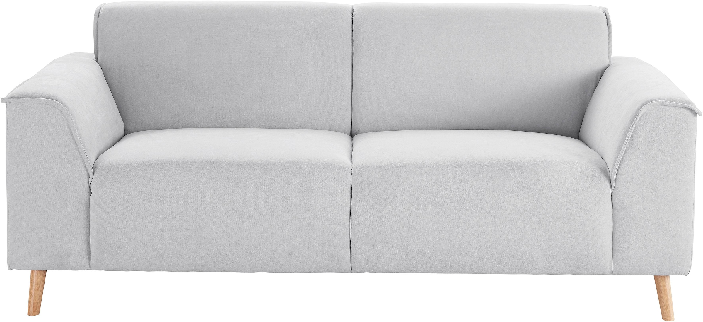 andas 2,5-Sitzer »Janek«, mit Federkern und Keder in scandinavischem Design
