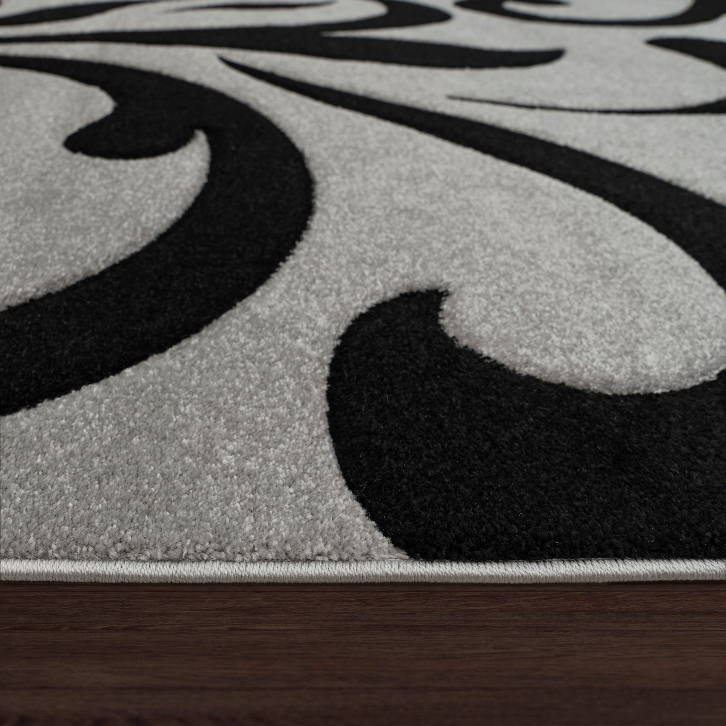 Paco Home Teppich »Diamond 761«, rechteckig, 18 mm Höhe, Kurzflor, gewebt, 3D-Design, mit Ornamenten