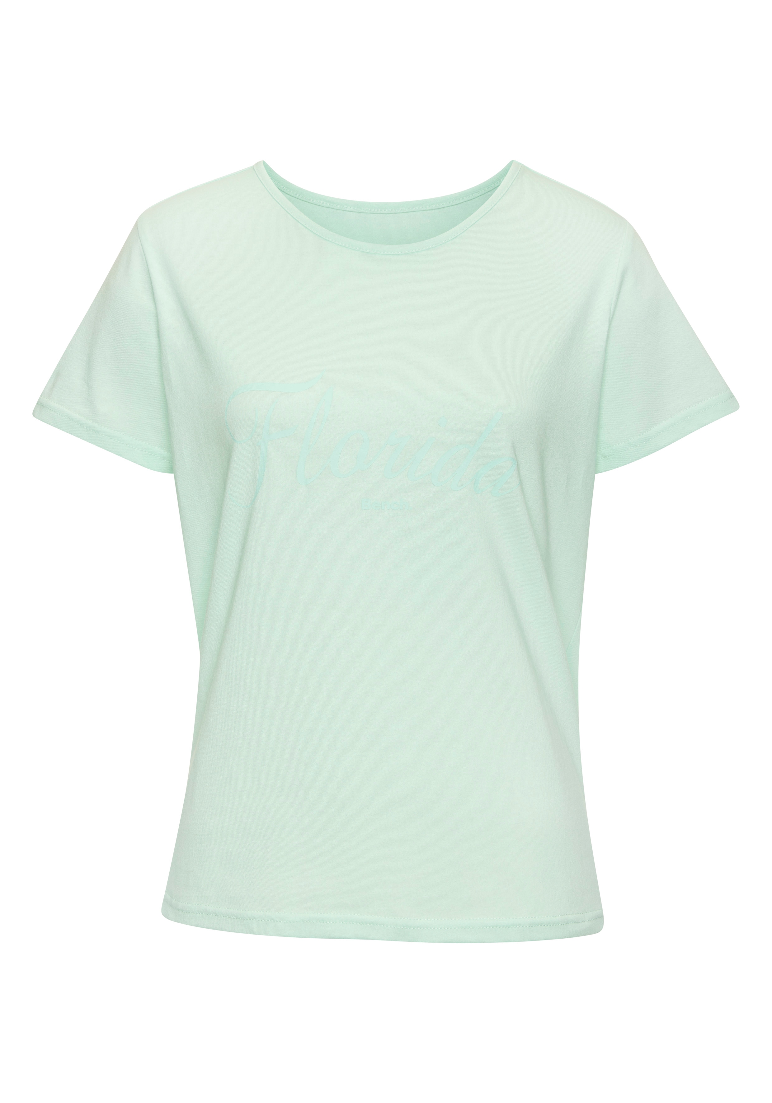 Bench. Loungewear T-Shirt mit tonigem Frontdruck