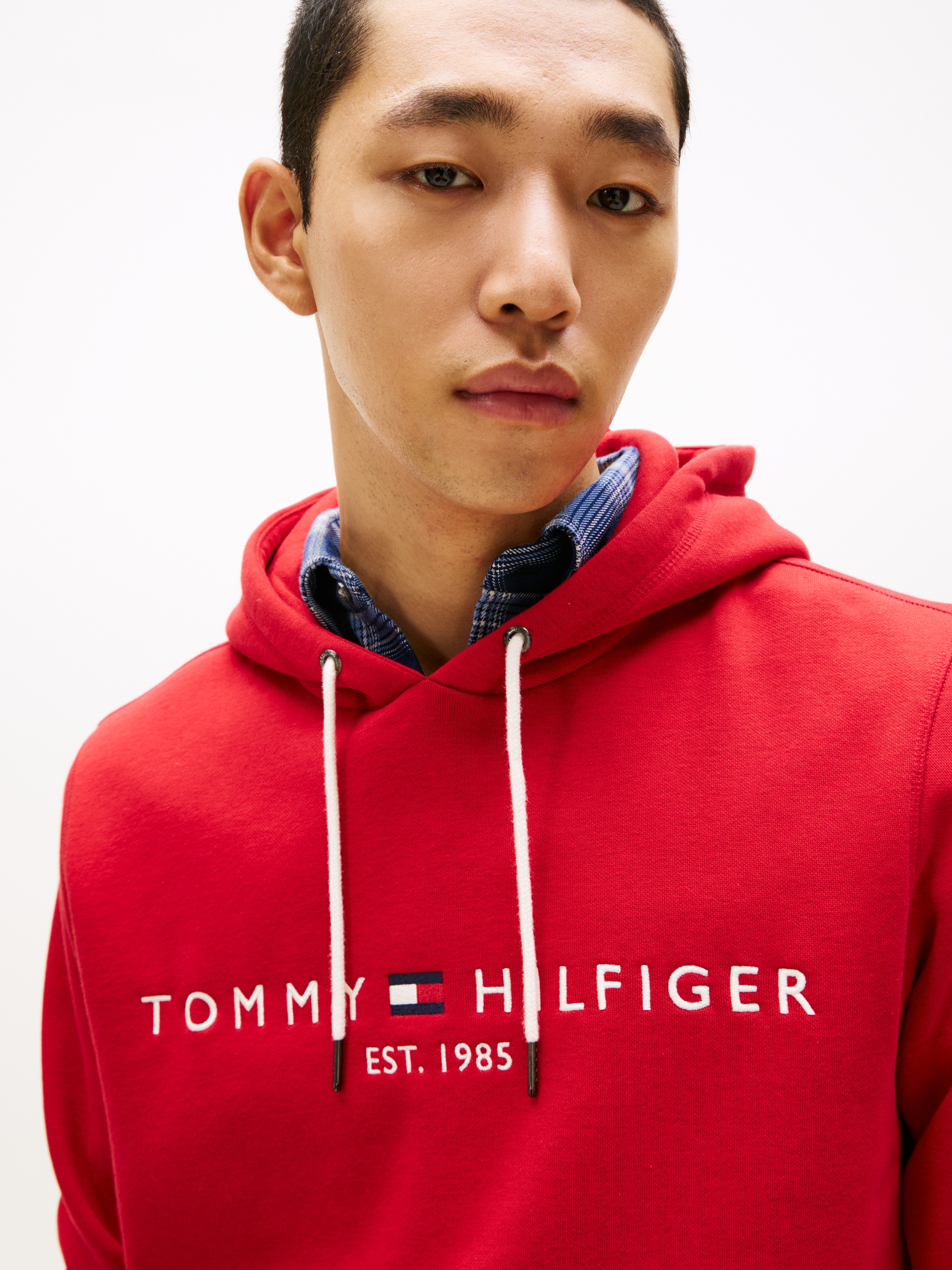 Tommy Hilfiger Kapuzensweatshirt "TOMMY LOGO HOODY mit Kapuze und Känguruta günstig online kaufen