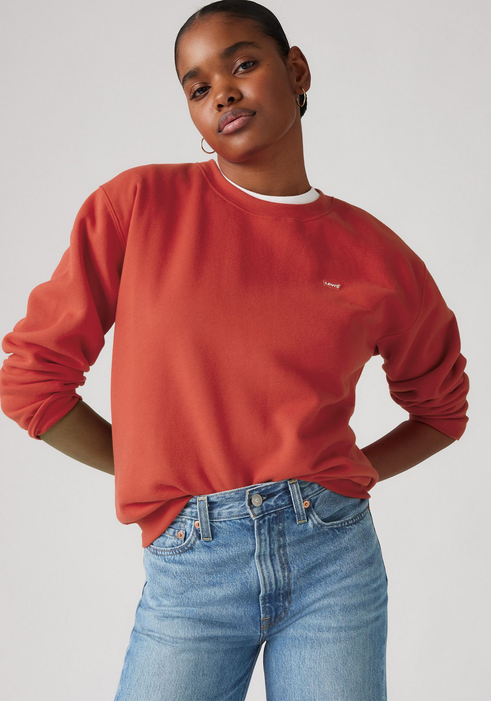 Levis Sweatshirt "EVERYDAY CREW SWEATSHIRT", mit kleinem Logo auf der Brust