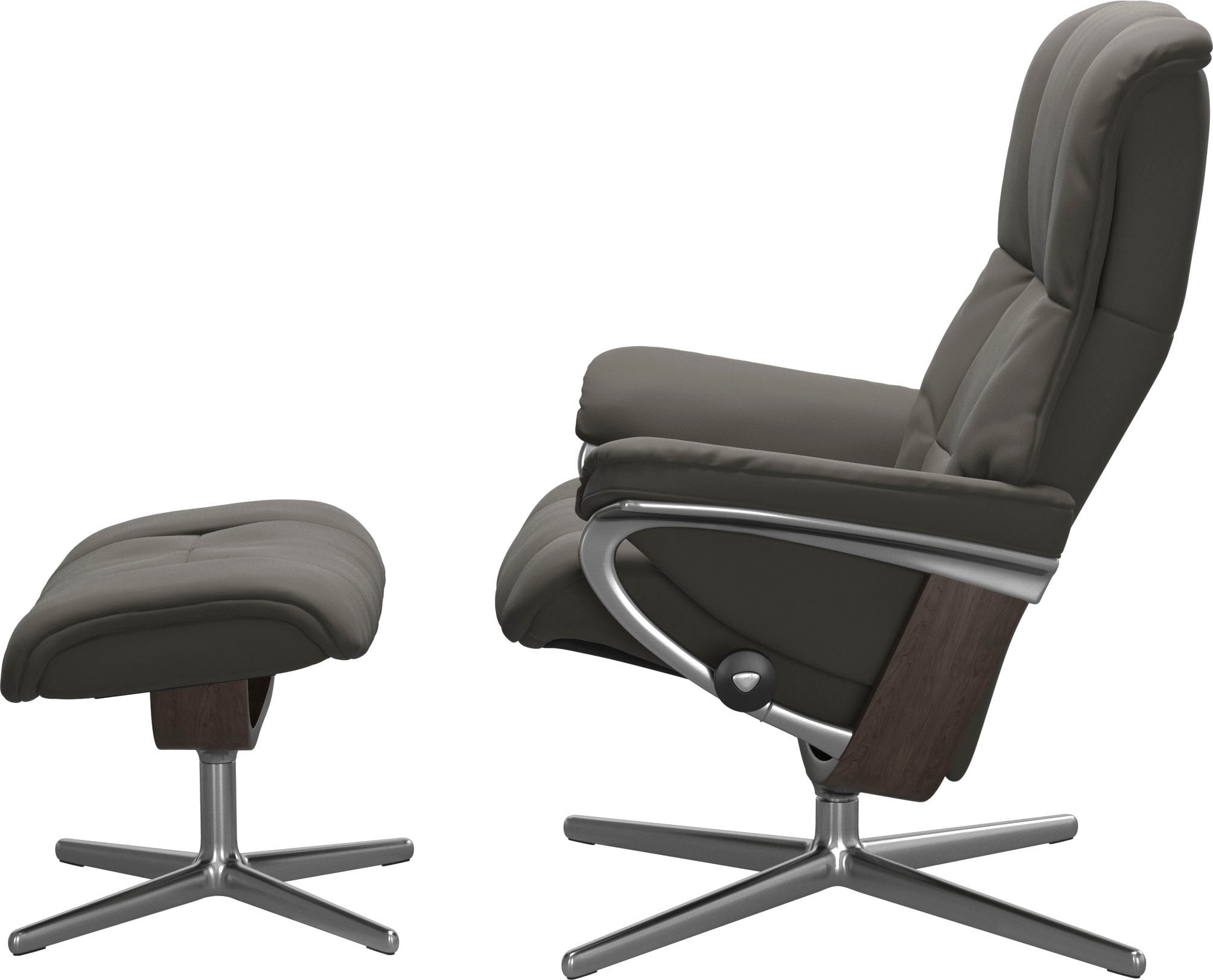 Stressless® Relaxsessel »Mayfair«, mit Cross Base, Größe S, M & L, Holzakzent Wenge