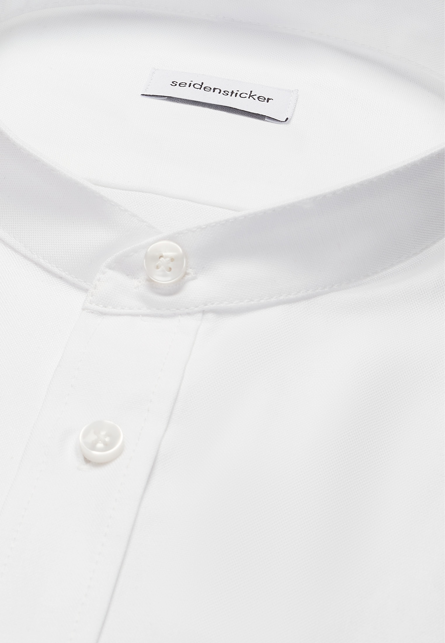 seidensticker Businesshemd »Slim« Slim 1/1 Stehkragen Uni
