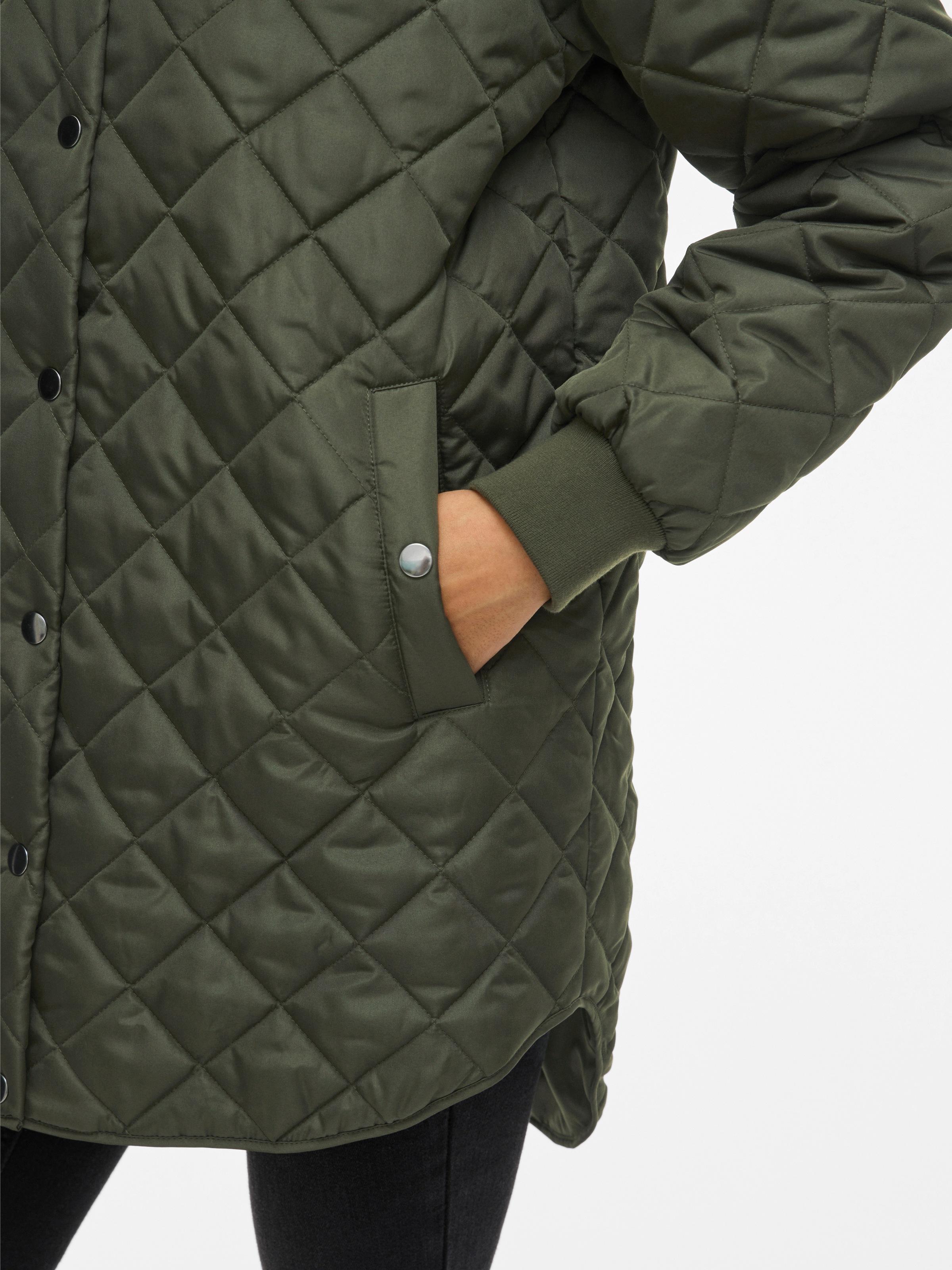 Vila Steppjacke "VITATE L/S HOODED JACKET - NOOS", mit Kapuze günstig online kaufen