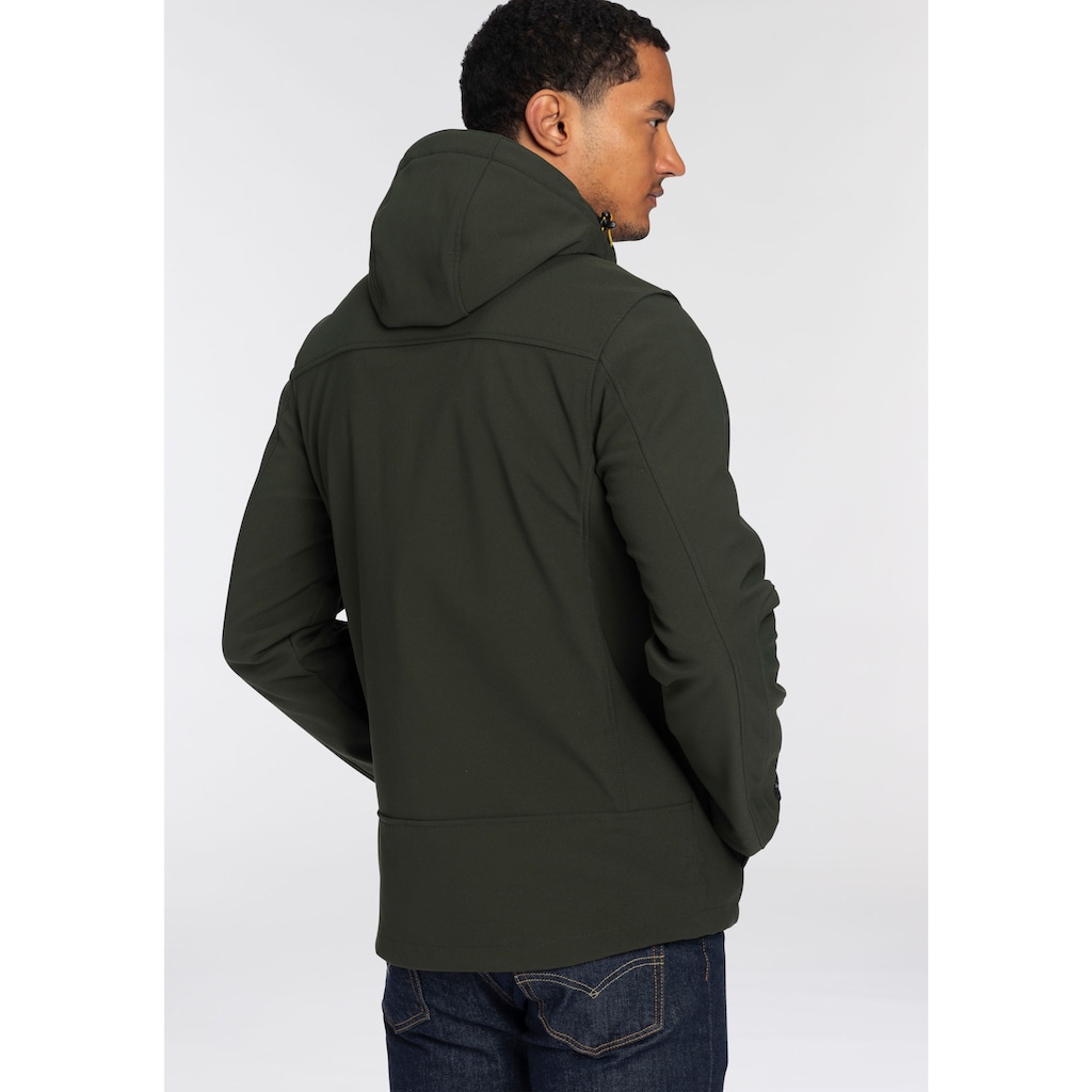 Killtec Softshelljacke, mit Kapuze