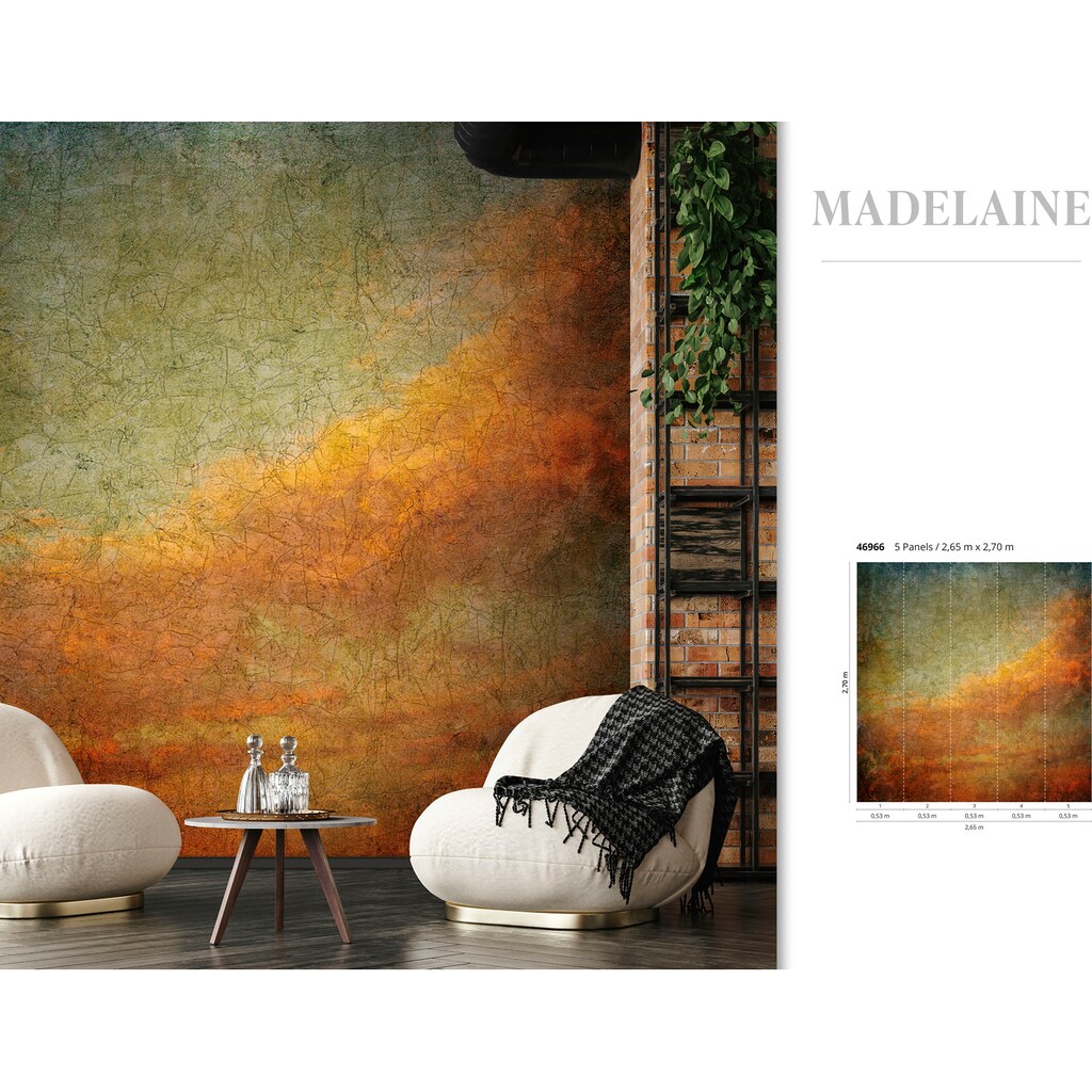 Marburg Fototapete »Madelaine«, matt, moderne Vliestapete für Wohnzimmer Schlafzimmer Küche