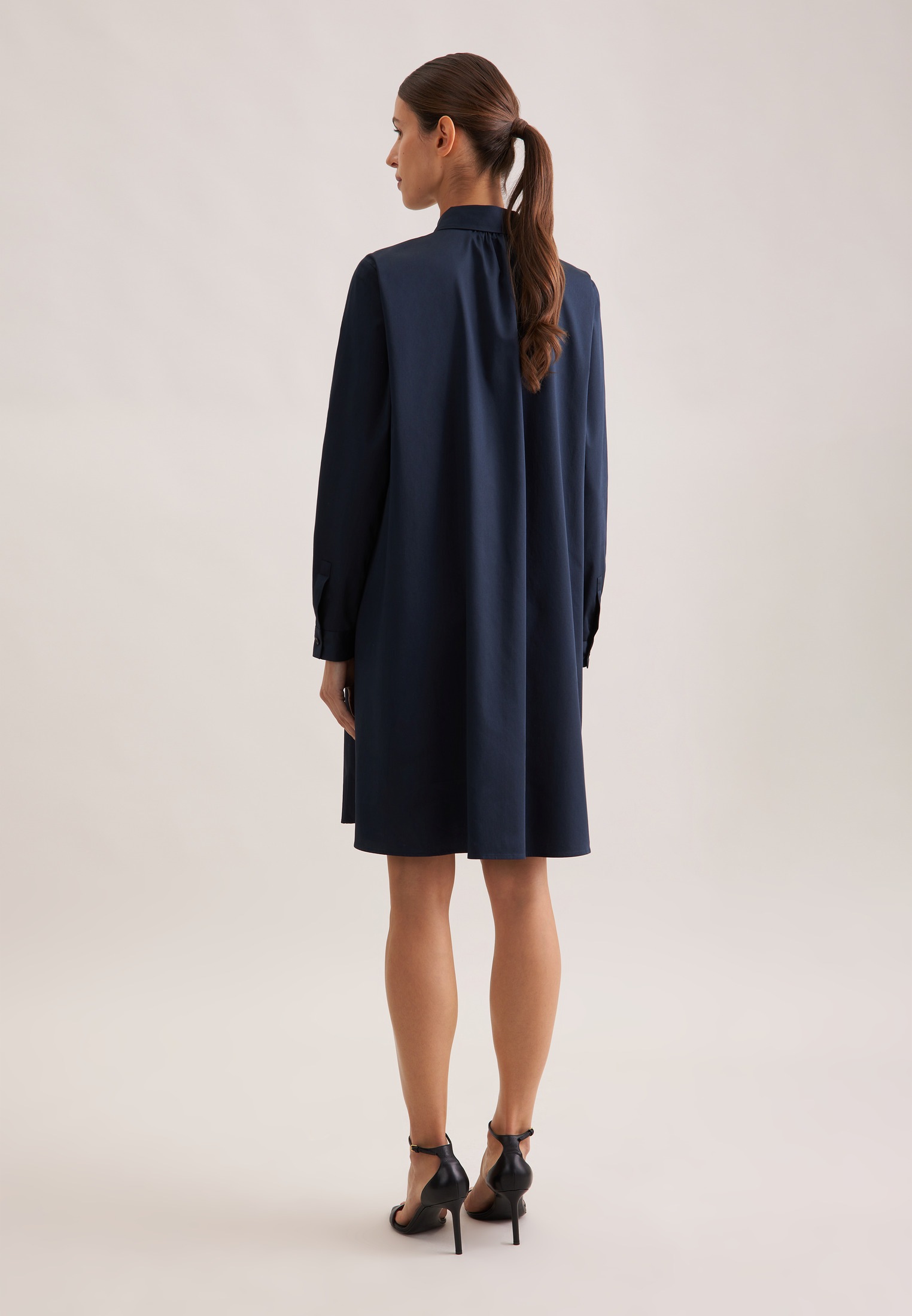 seidensticker Sommerkleid "Schwarze Rose" 1/1 Kragen Uni günstig online kaufen