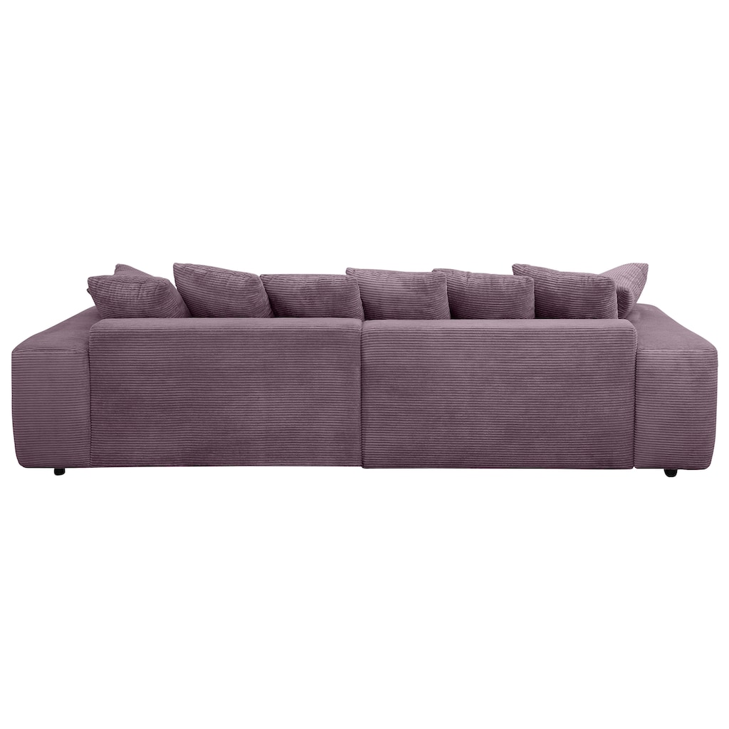 Home affaire Ecksofa Sundance, bei Bettfunktion mit Topper, incl. Zier- und Rückenkissen