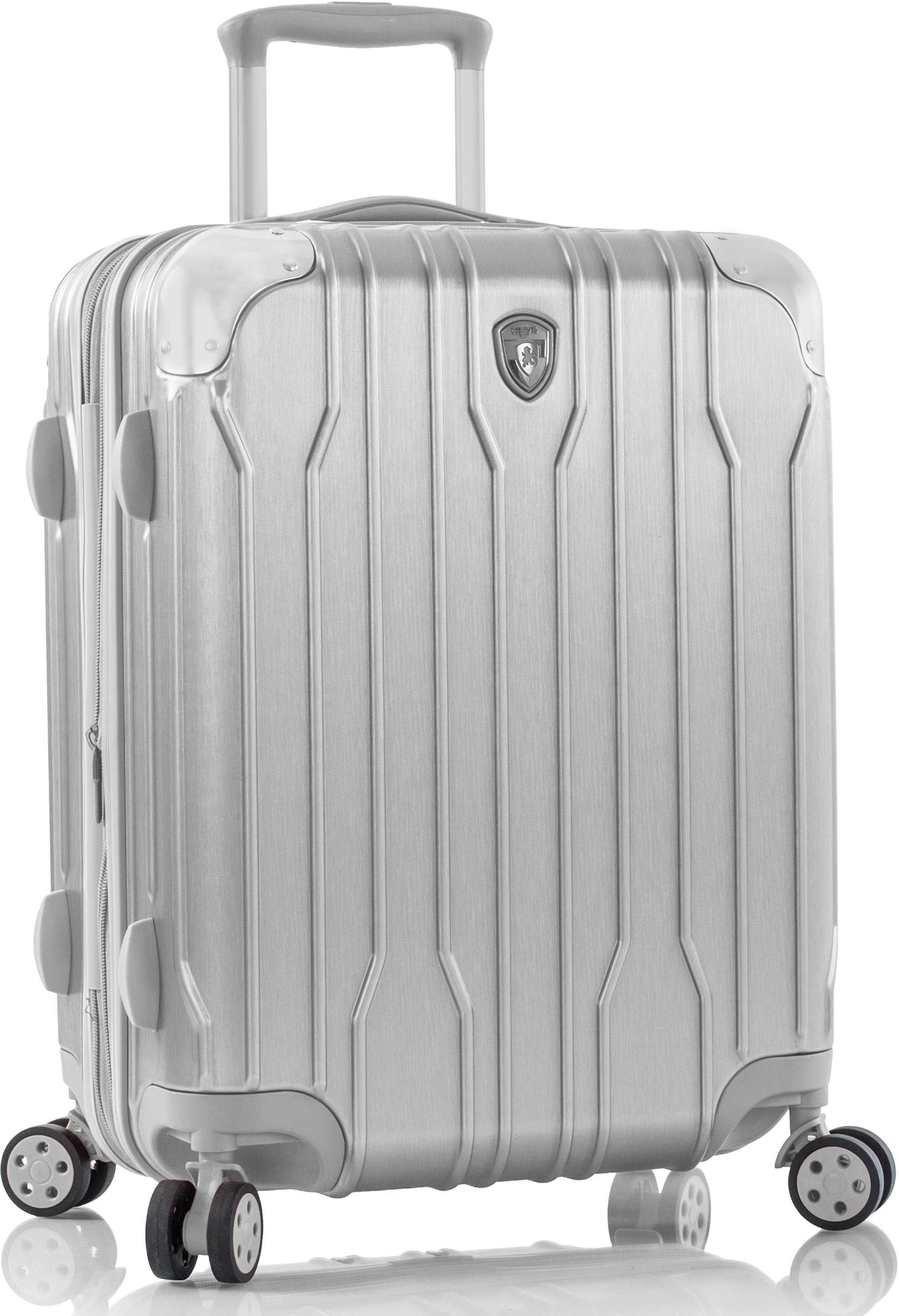 HEYS Hartschalen-Trolley "Xtrak, in verschiedenen Farben und Größen", silber, Polycarbonat-Verbundwerkstoff, festlich, Koffer, Heys x Joachim Llambi