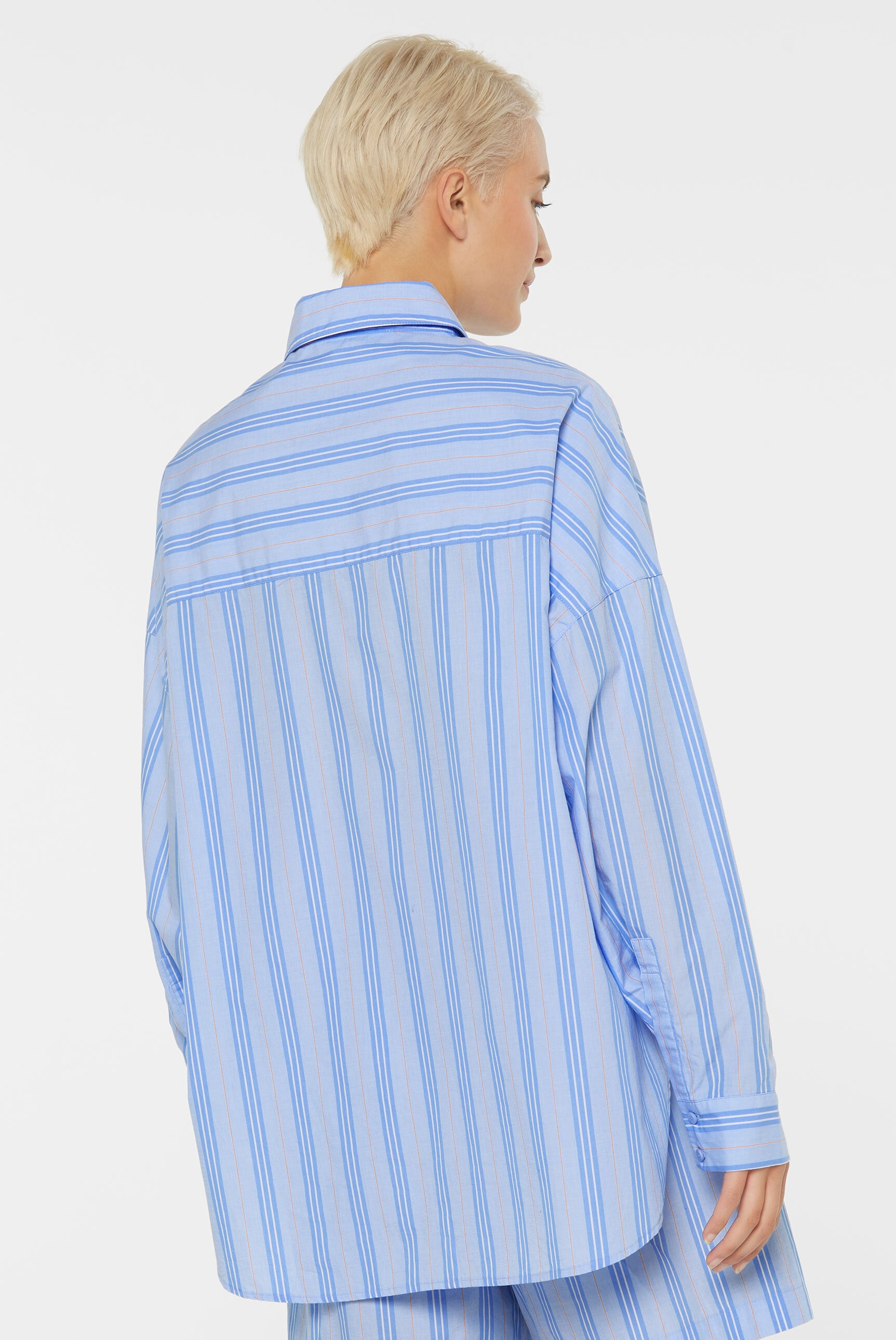 SENSES.THE LABEL Langarmbluse, aus Baumwolle