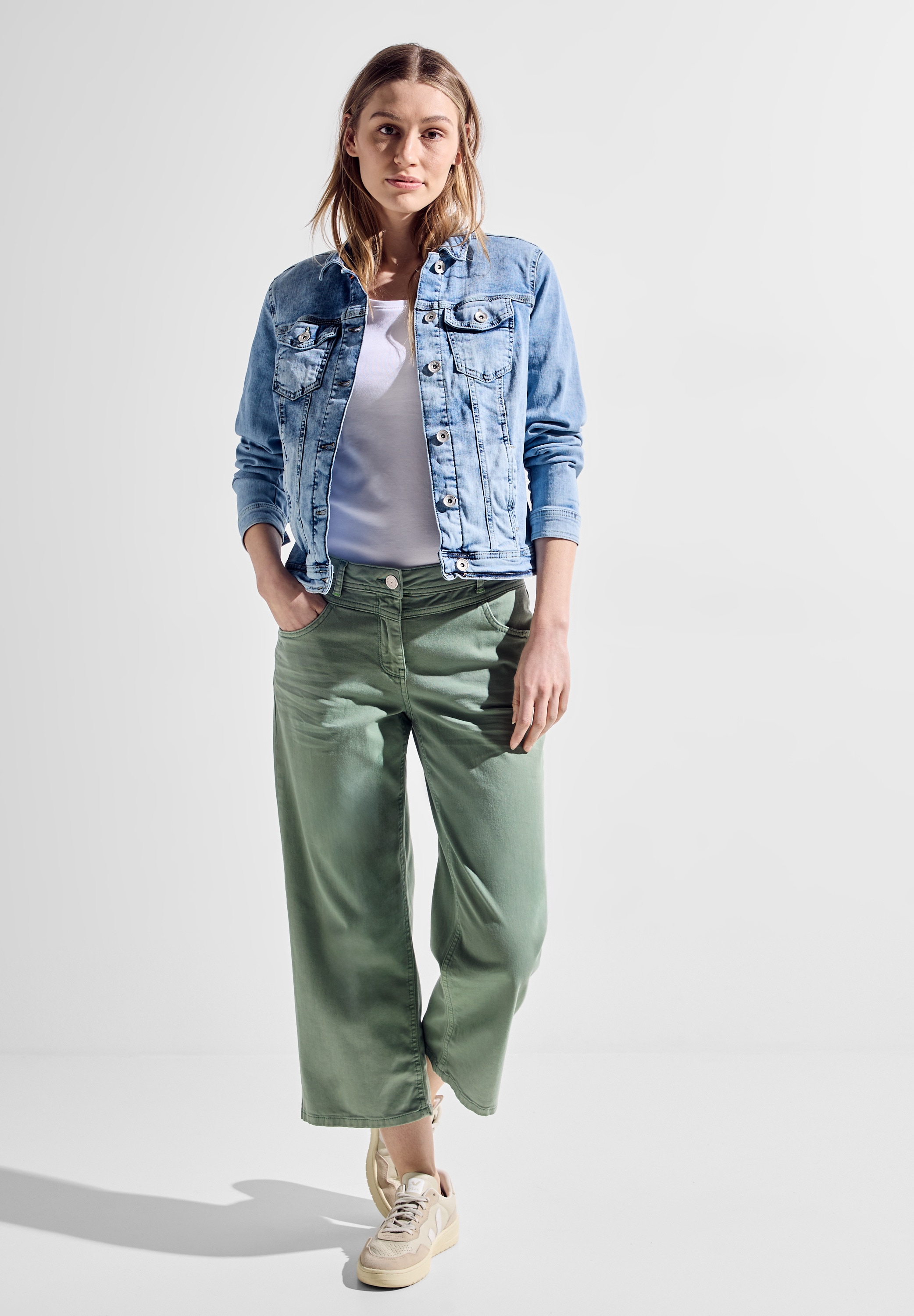 Cecil Loose-fit-Jeans, mit Wide Legs