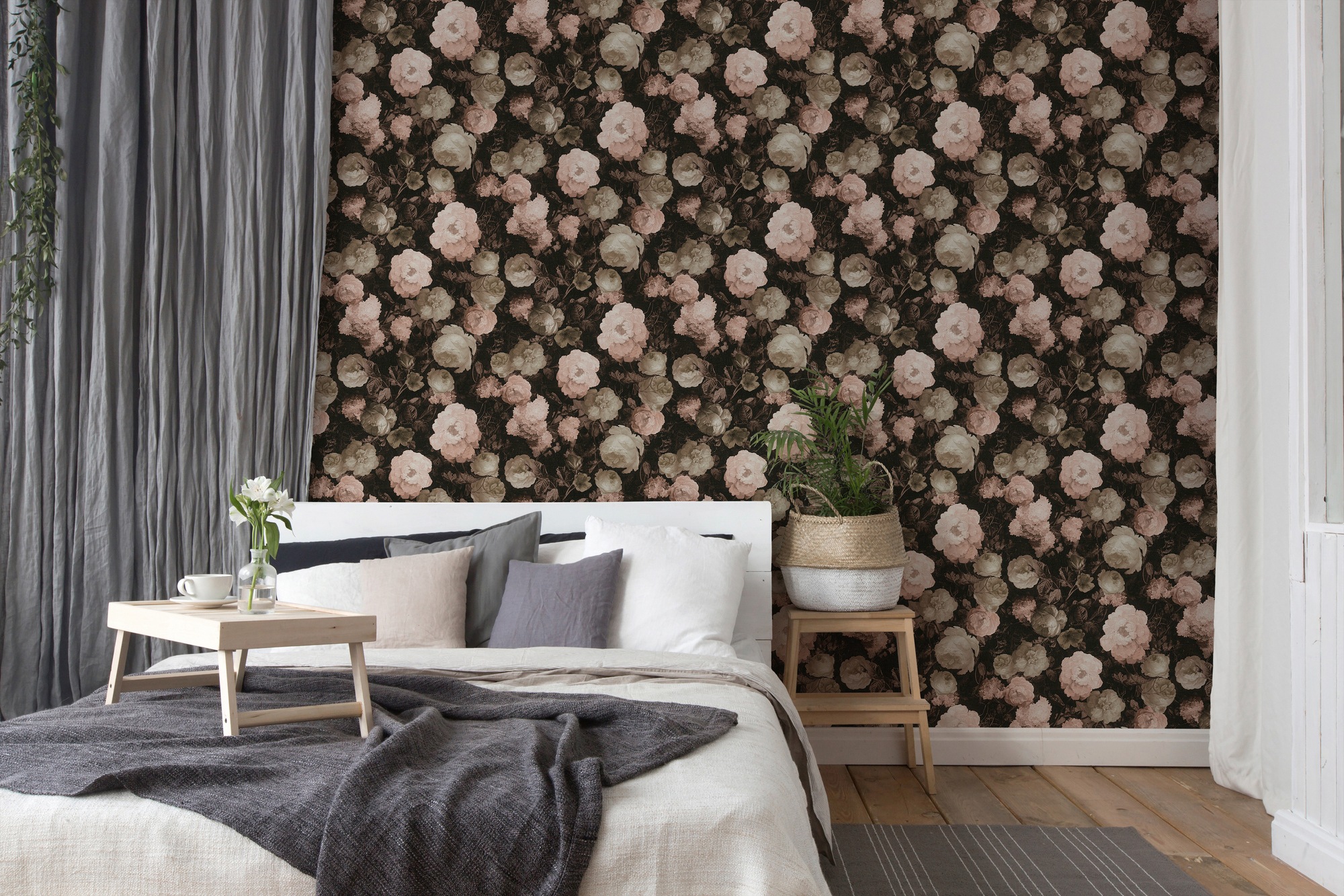 A.S. Création Vliestapete »History of Art«, botanisch-floral-Motiv, Tapete Blumen Tapeten Wohnzimmer Schlafzimmer Küche modern Design Büro