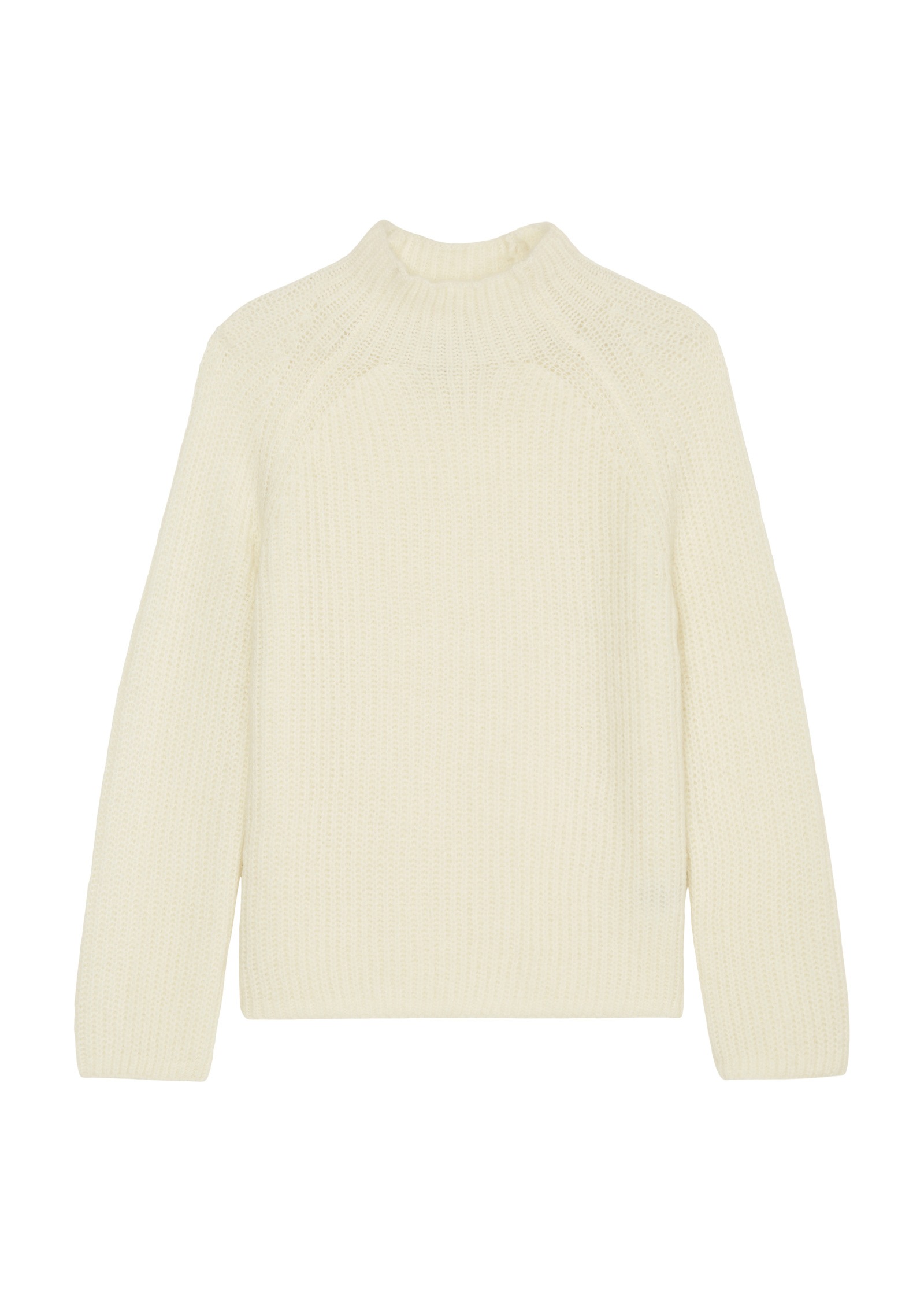 Marc O'Polo Strickpullover »aus flauschigem Schurwolle-Alpakawolle-Mix«
