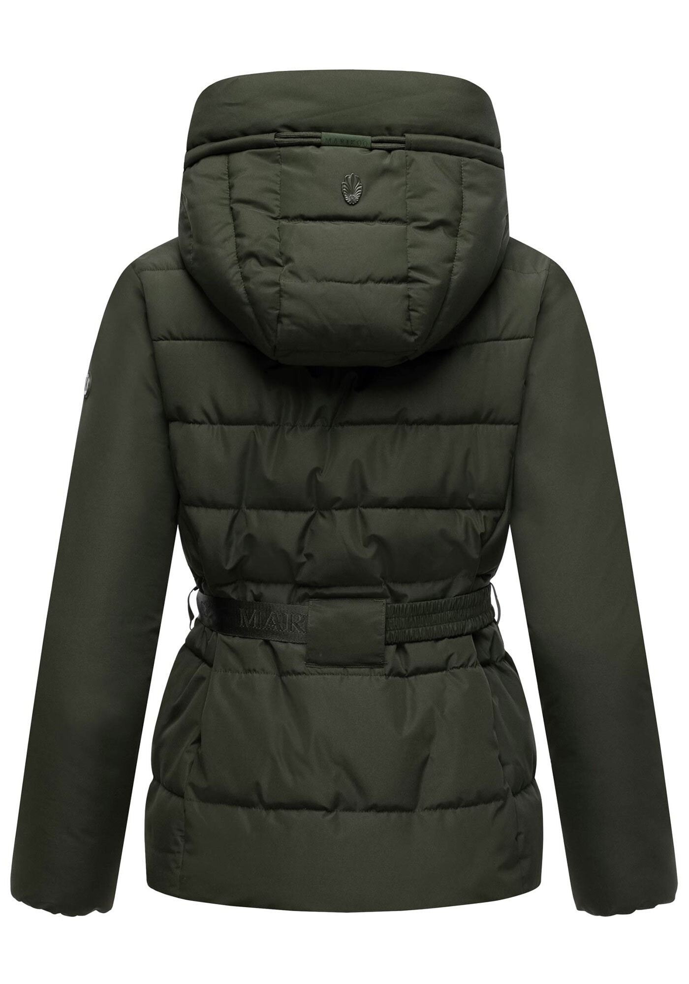 Marikoo Winterjacke »Himee«, Taillengürtel mit robuster Klickschnalle