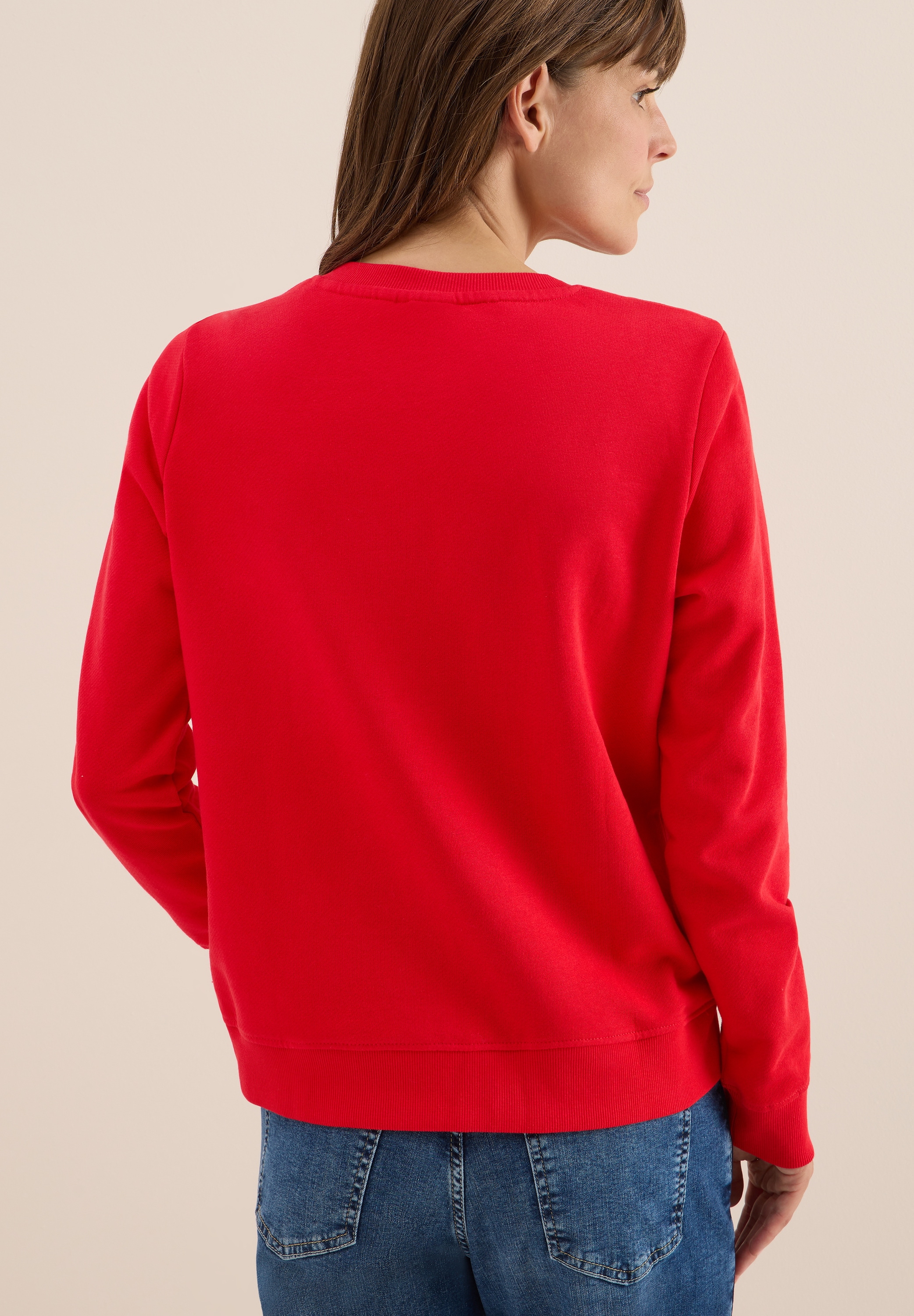 Cecil Sweatshirt, mit Wording Artwork