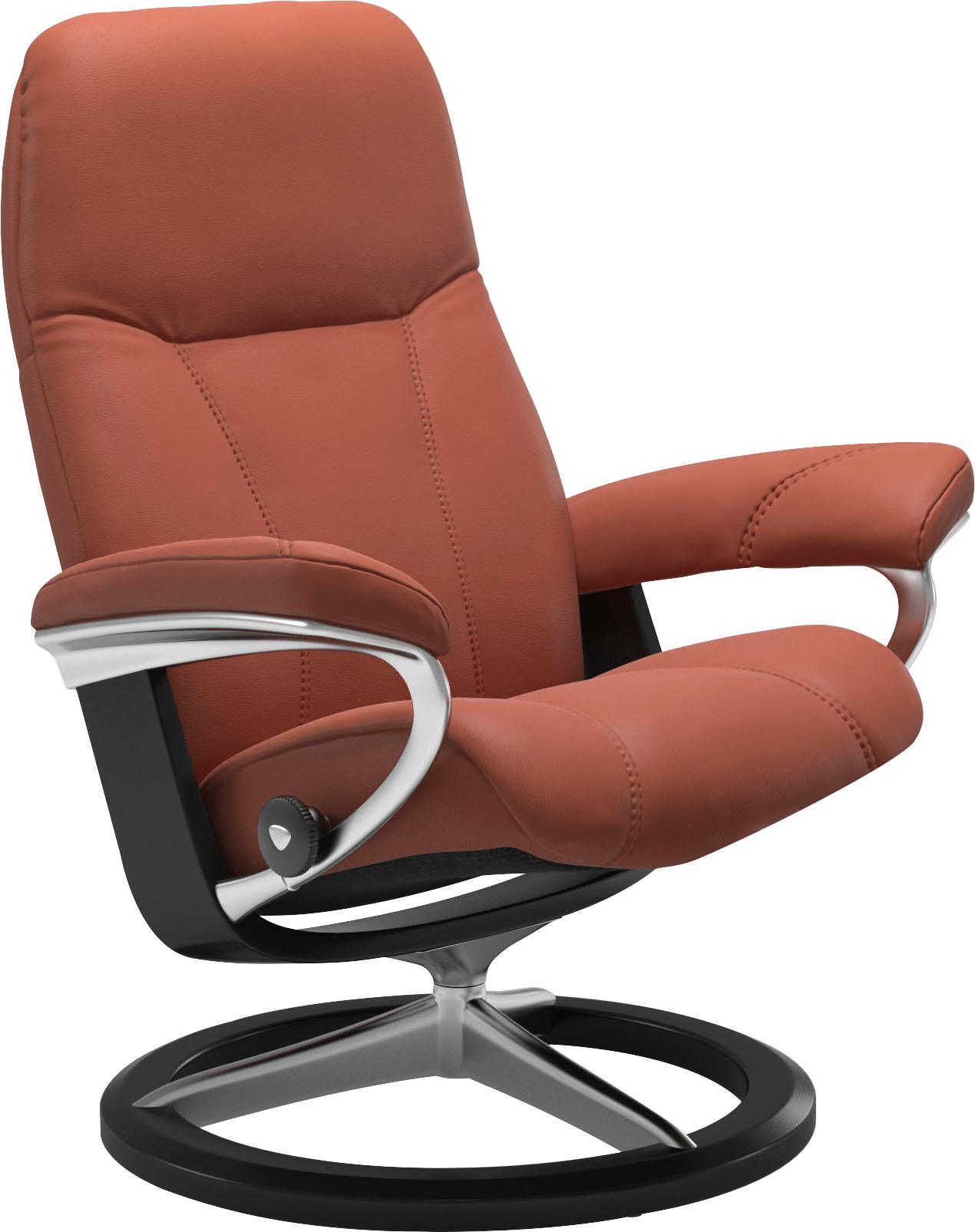 Stressless Relaxsessel "Consul" mit Signature Base, Größe S, Gestell Schwarz