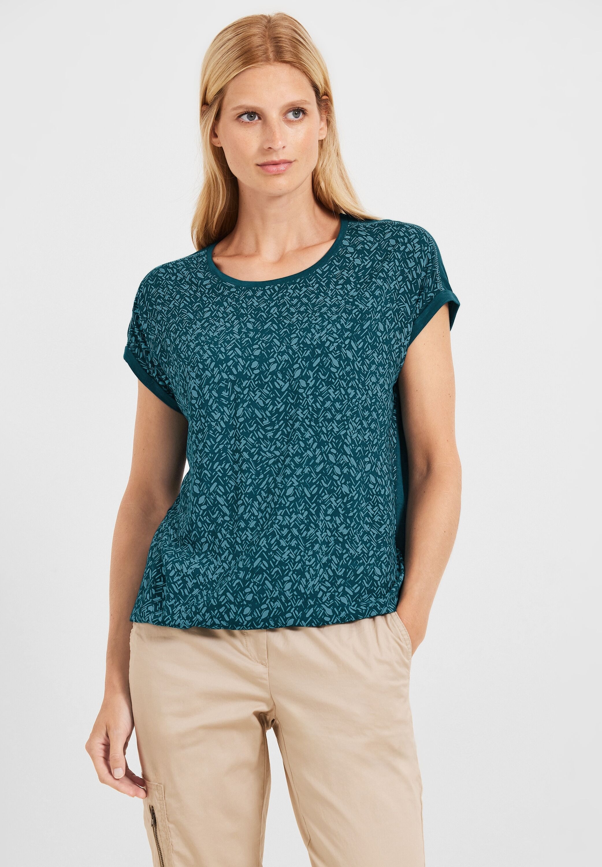 Cecil T-Shirt, mit kaufen für BAUR | Minimal Muster