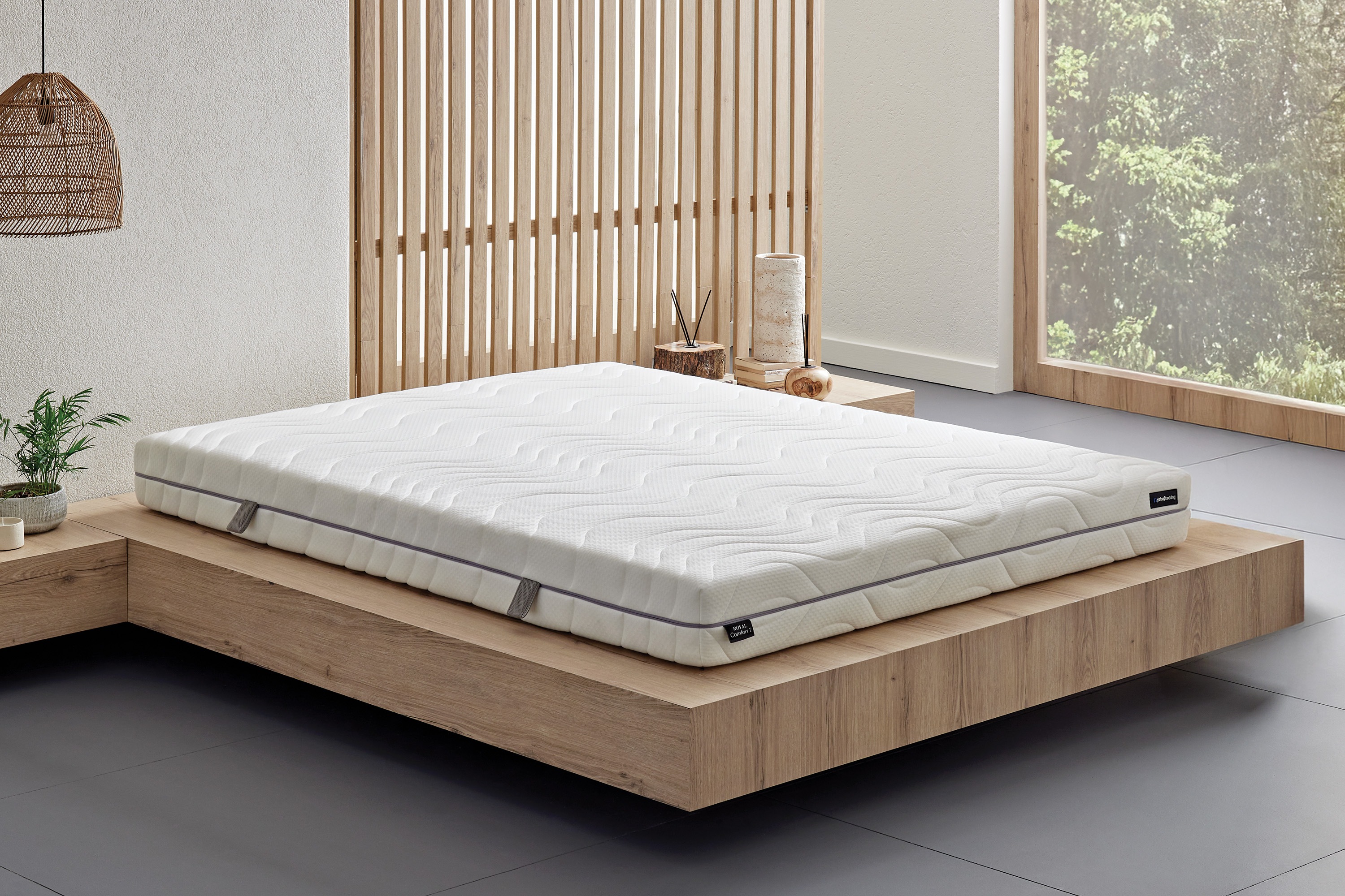Yatas Bedding 1100000002199 "Royal Comfort 7 Slim, Matratze 90x200, 140x200 cm & weitere Größen" 18 cm hoch Raumgewicht: 28 kg/m³ 1-tlg., 1 Stk. tlg. 7-Zonen, H3, wendbar ergonomisch, atmungsaktiv