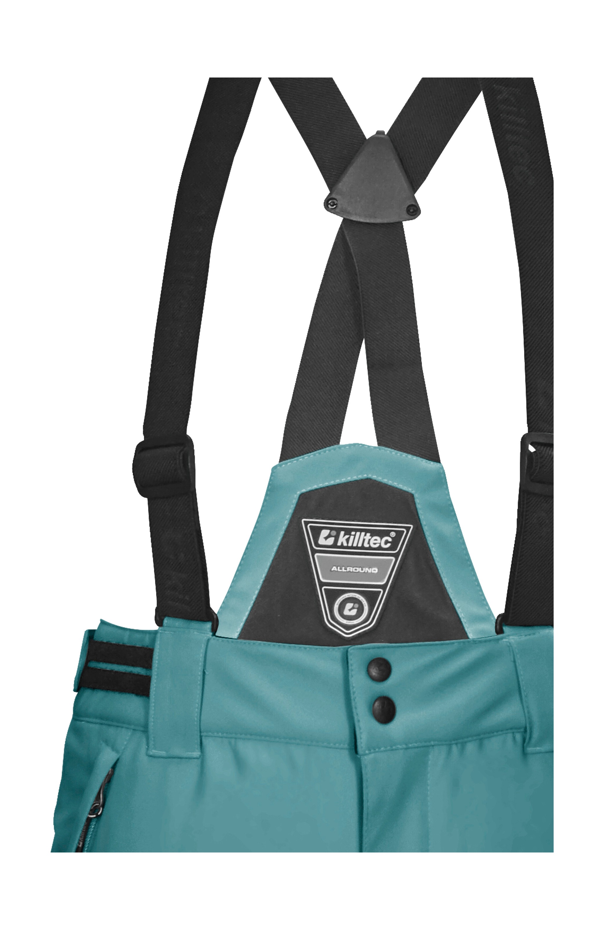 Killtec Skihose »KSW 77 GRLS SKI PNTS«, wasserdicht, atmungsaktiv, abnehmbarer Latz, verst. Seitenriegel