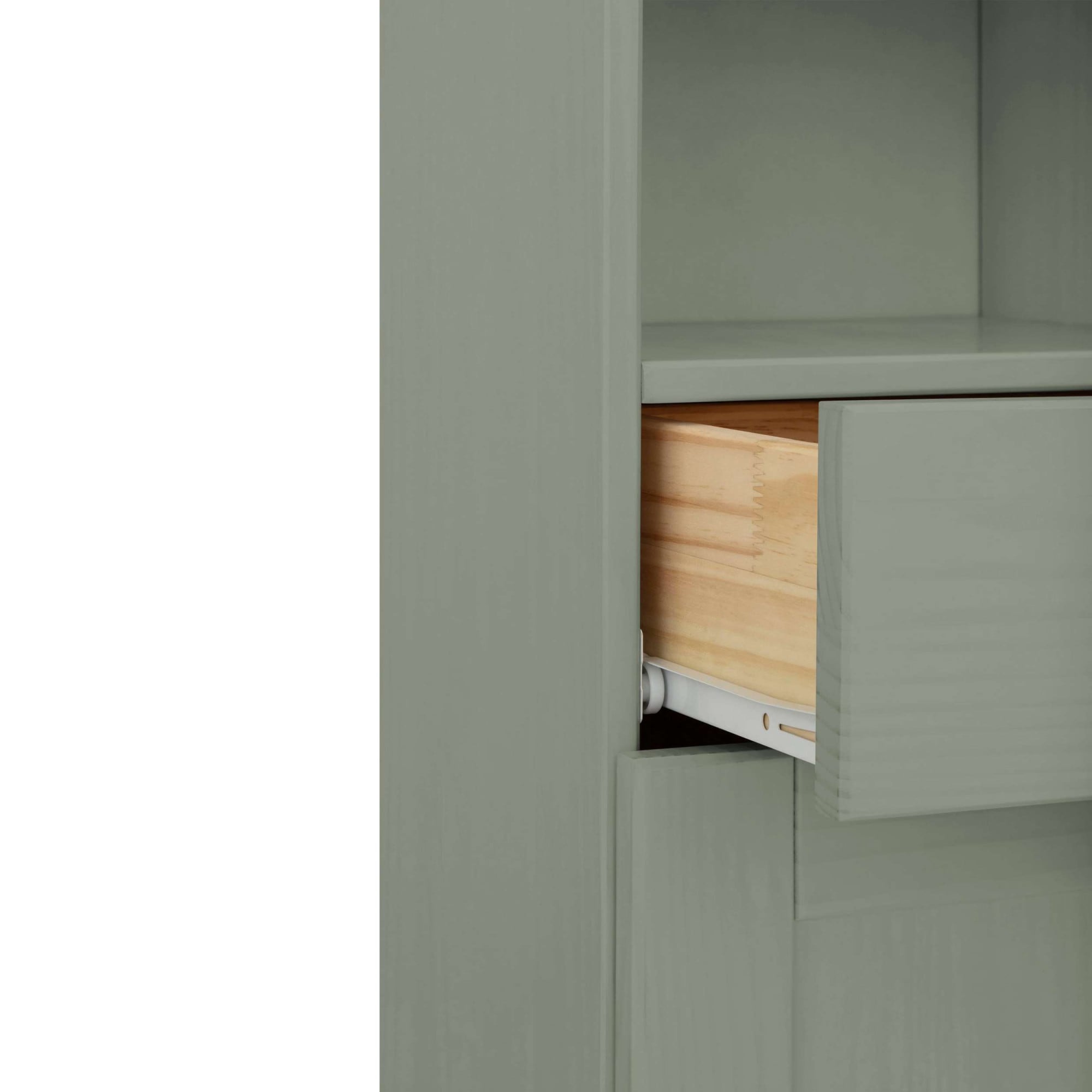 Home affaire Hochschrank »Rodby«, FSC®-zertifiziertes Massivholz, Breite 33cm, Höhe 180cm