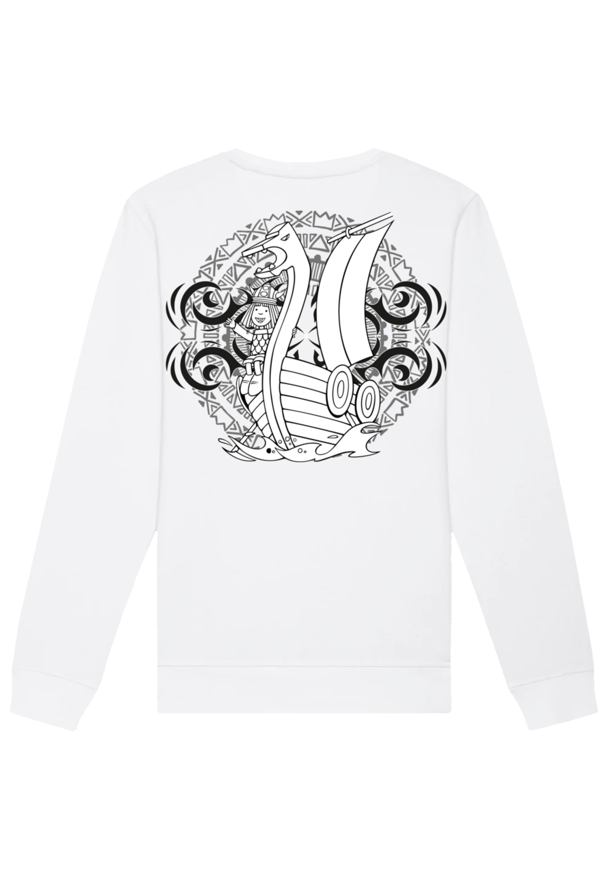 F4NT4STIC Sweatshirt »Wickie Logo«, Premium Qualität