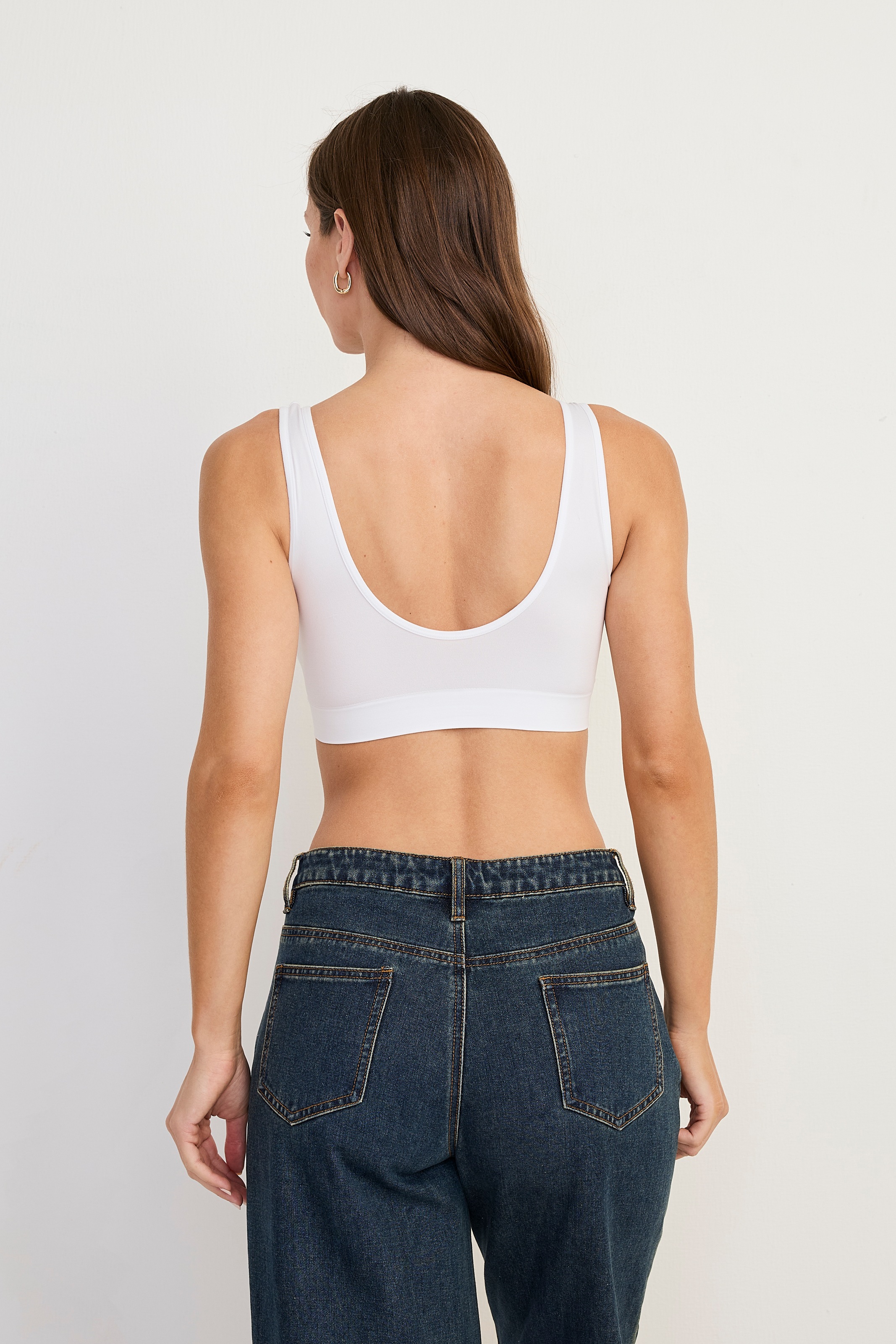 Jockey Bralette »SEAMFREE STRETCH«, Rundhals, breite Träger, ohne Seitennähte