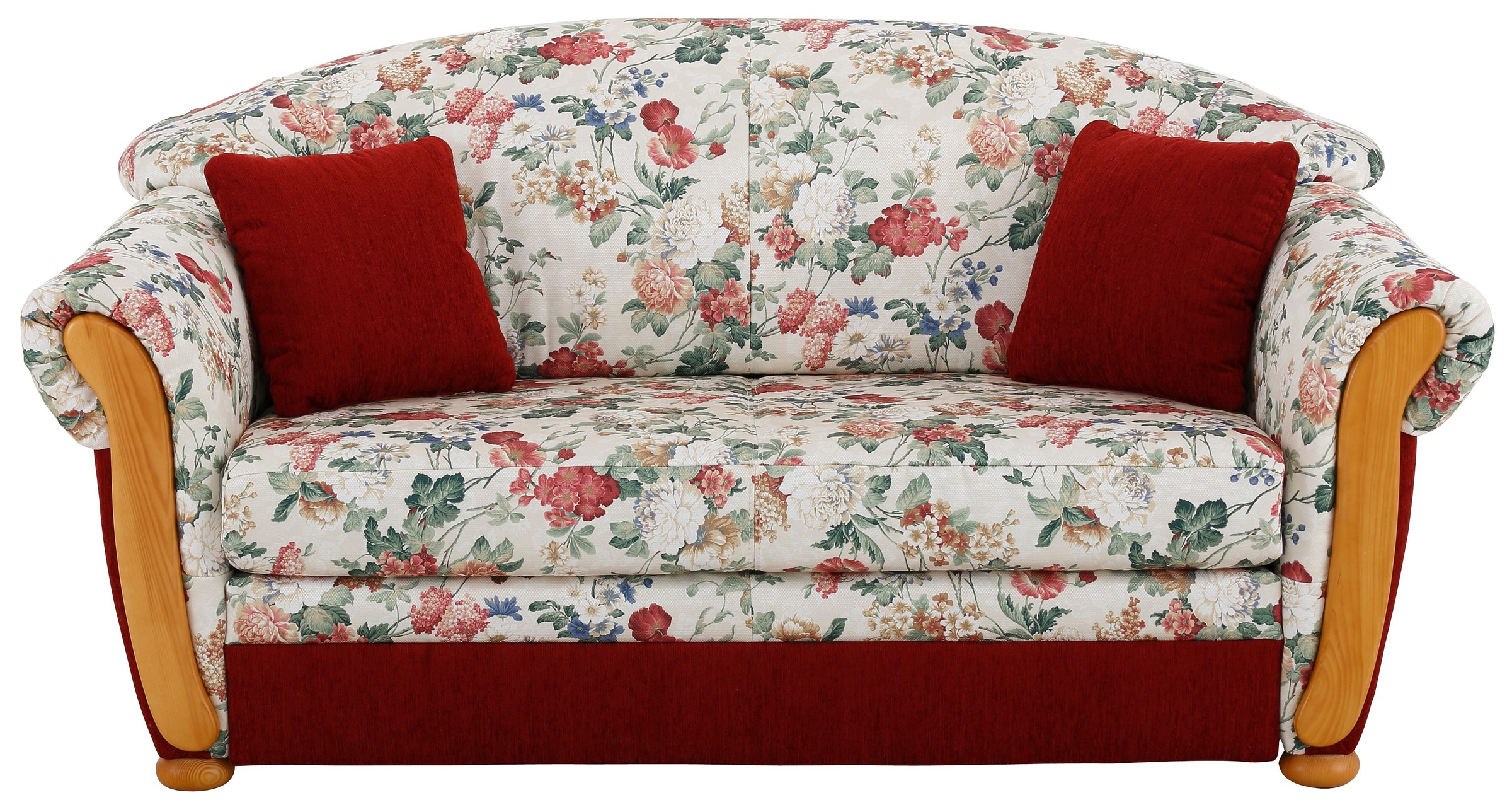 Home affaire 2-Sitzer "Milano, Schlafsofa im Landhaus-Stil, bequem, Liegefl günstig online kaufen