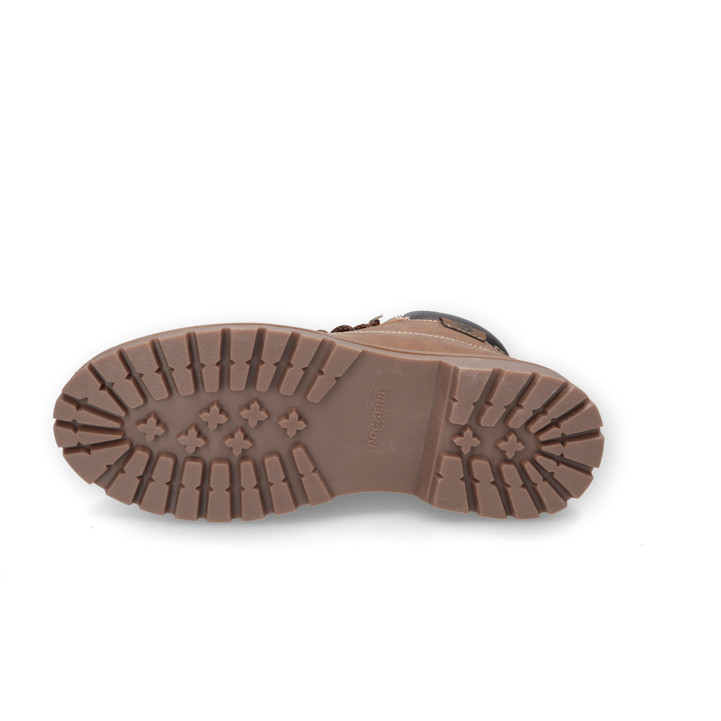 Dockers by Gerli Schnürboots, Workerboots, Schnürstiefel mit Blockabsatz