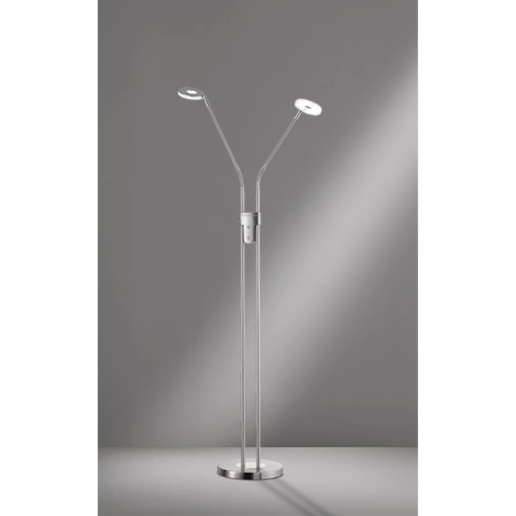 FISCHER & HONSEL LED Stehlampe »Dent«, 2 flammig-flammig