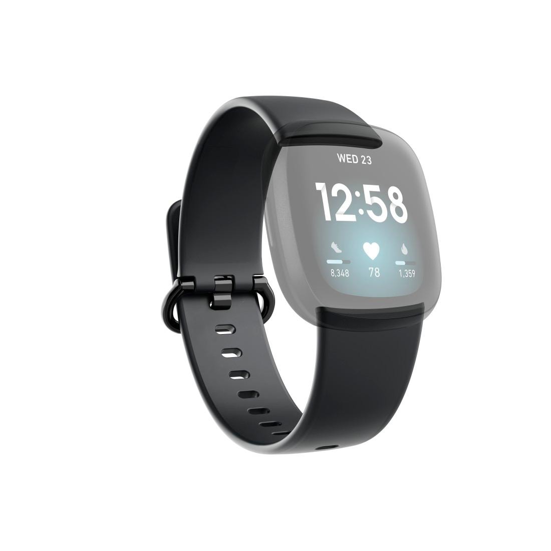 Smartwatch-Armband »Ersatzarmband für Fitbit Versa 3/4/Sense (2), TPU, 22 cm/21 cm«