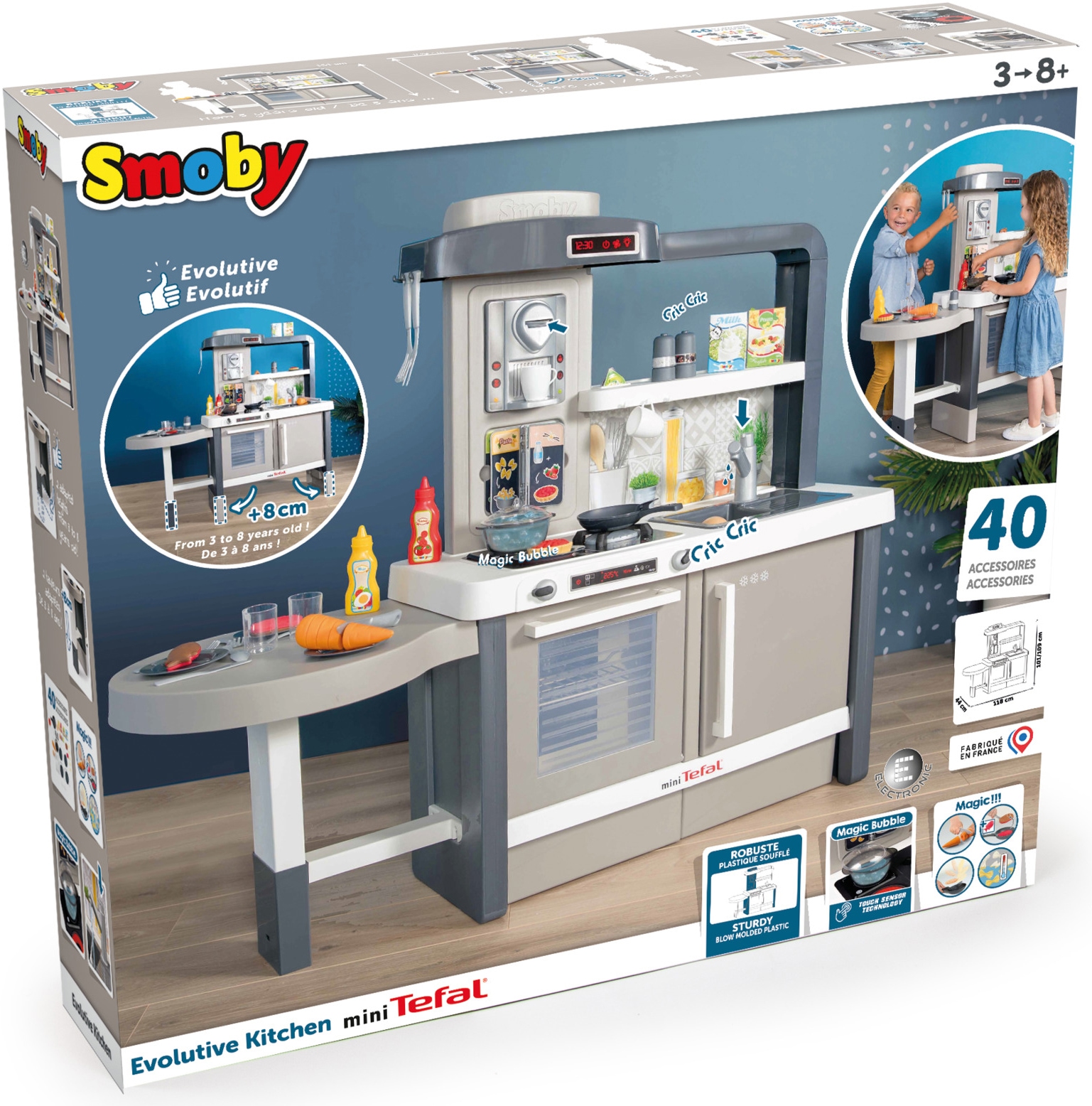 Smoby Spielküche »Tefal Evo Küche«, (41 St.)