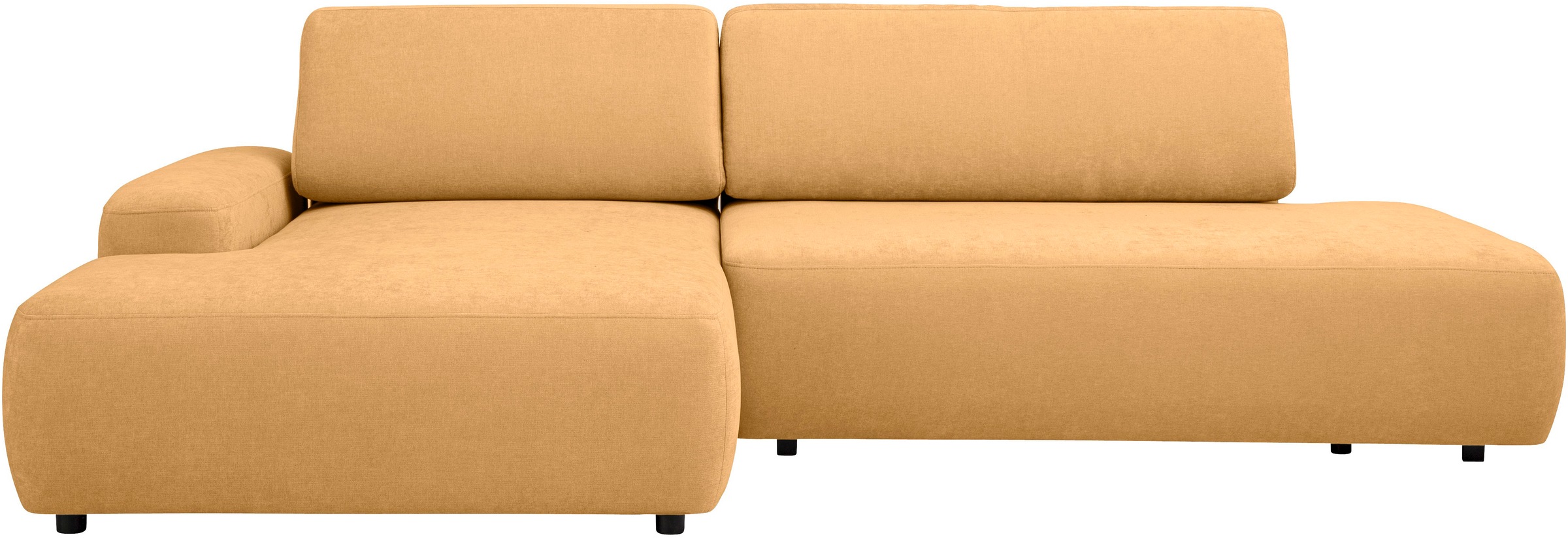 Home affaire Ecksofa "TORGE, Schlafsofa Cord, Samtvelours u. Strukur fein, günstig online kaufen