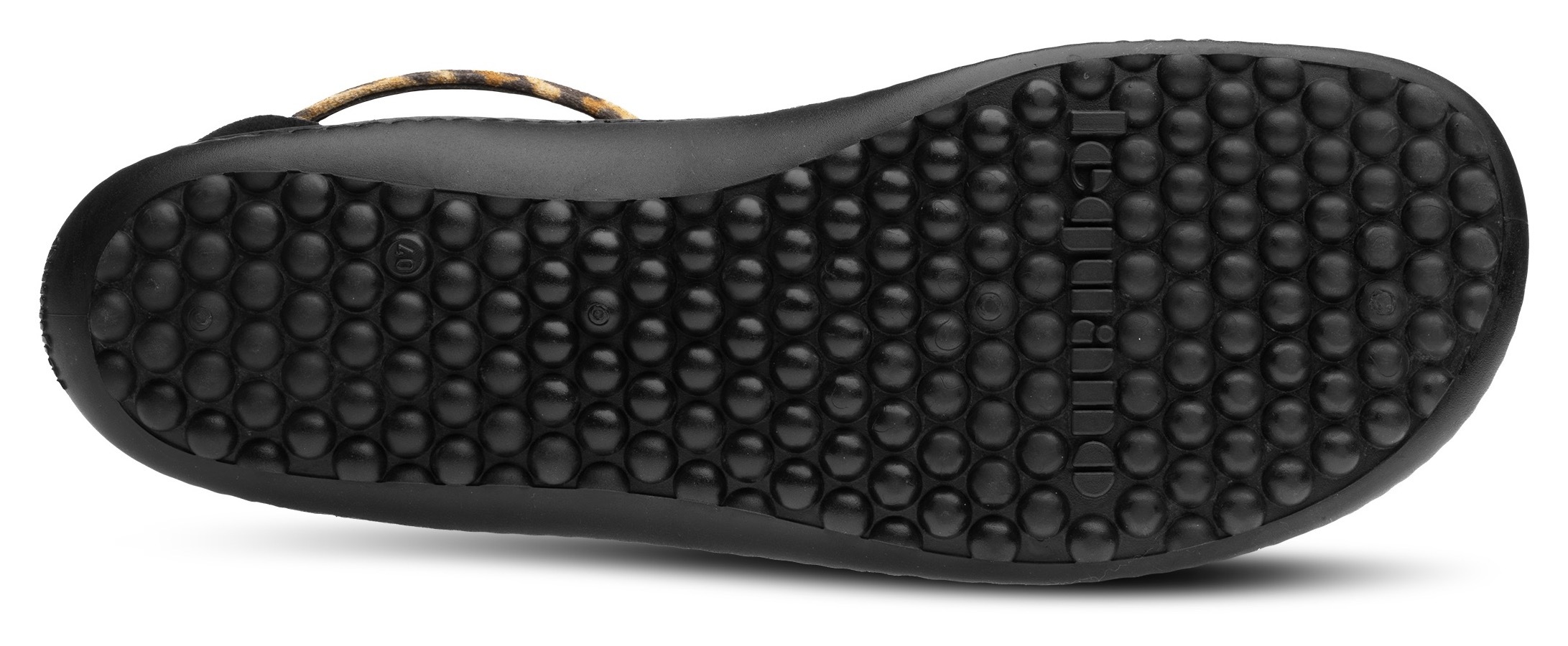 Leguano Barfußschuh »JARA«  Sommerschuh, Riemchensandale, Flats in angesagter Leo-Optik