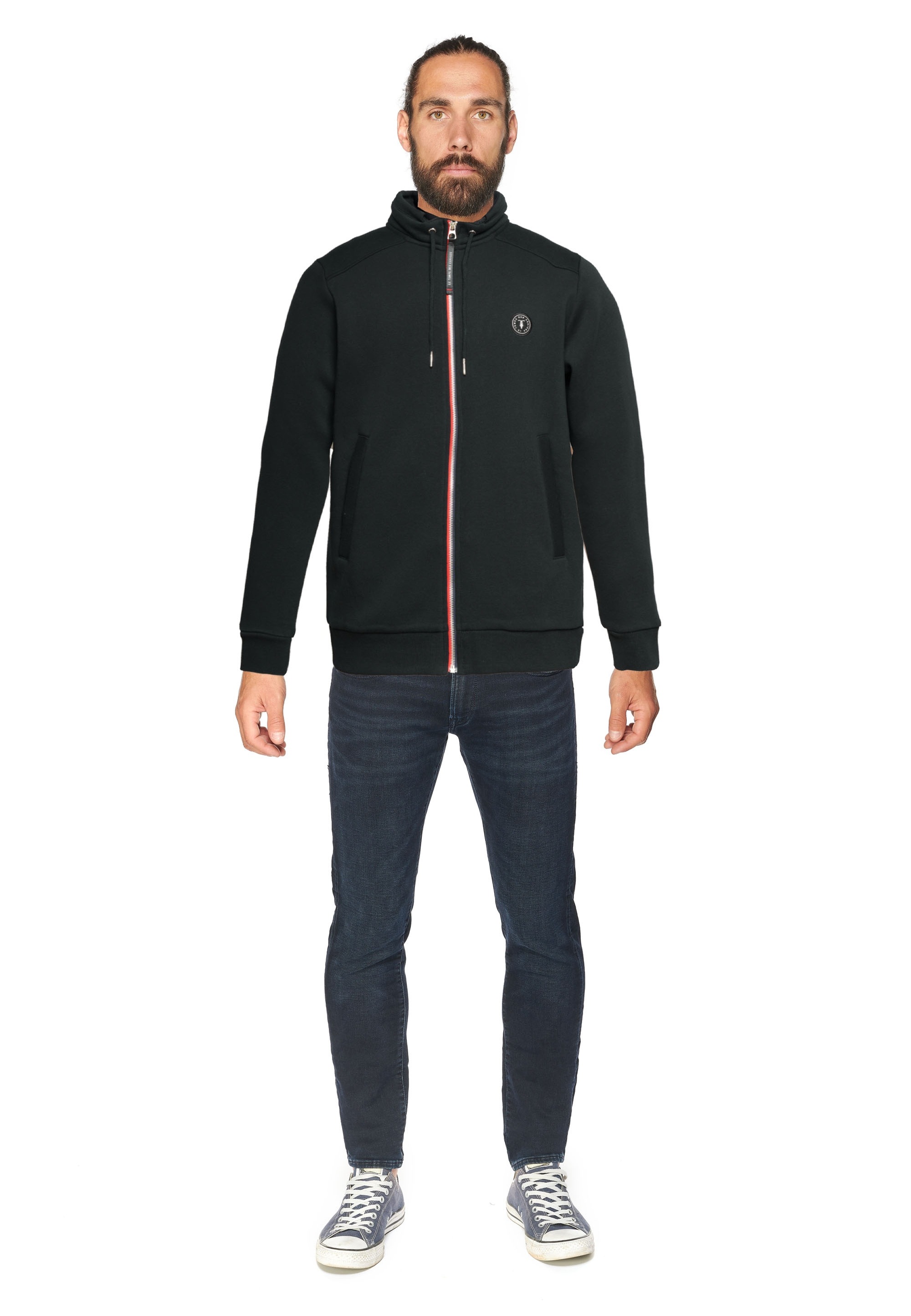 Le Temps Des Cerises Sweatjacke »GOAL«, mit Kängurutaschen