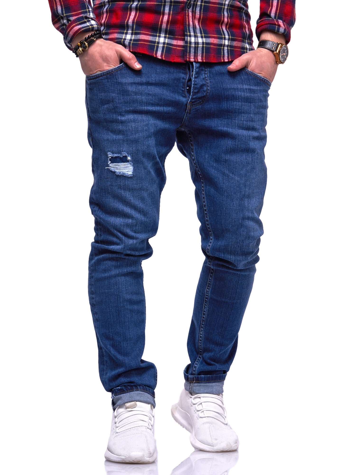 behype Slim-fit-Jeans, im angesagten Slim-Fit-Schnitt