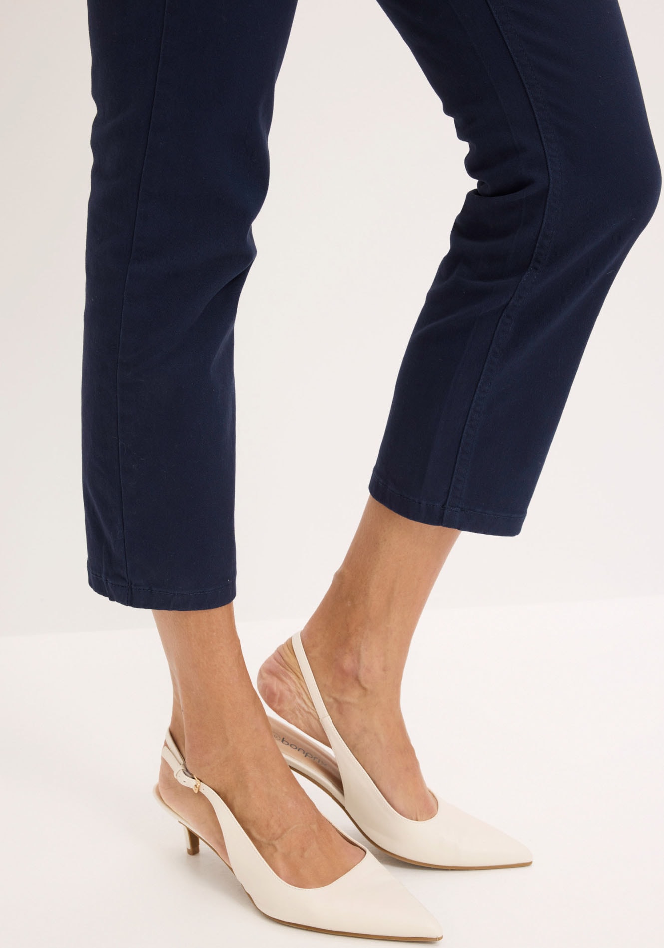 bonprix Stretch-Hose  7/8-Länge, schmale Passform, aus überwiegend Baumwolle